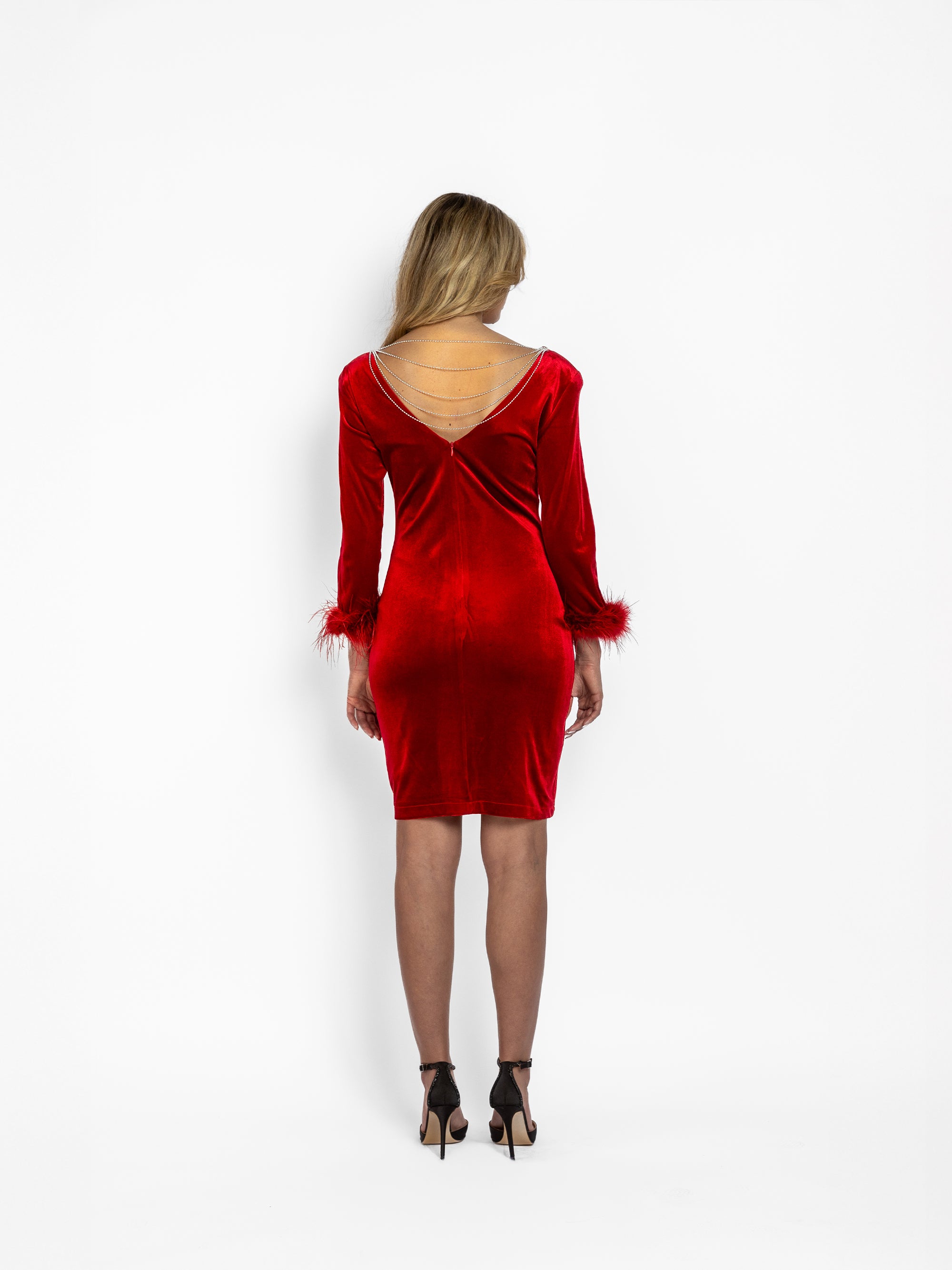 Rochie Midi "Santa", Rosie