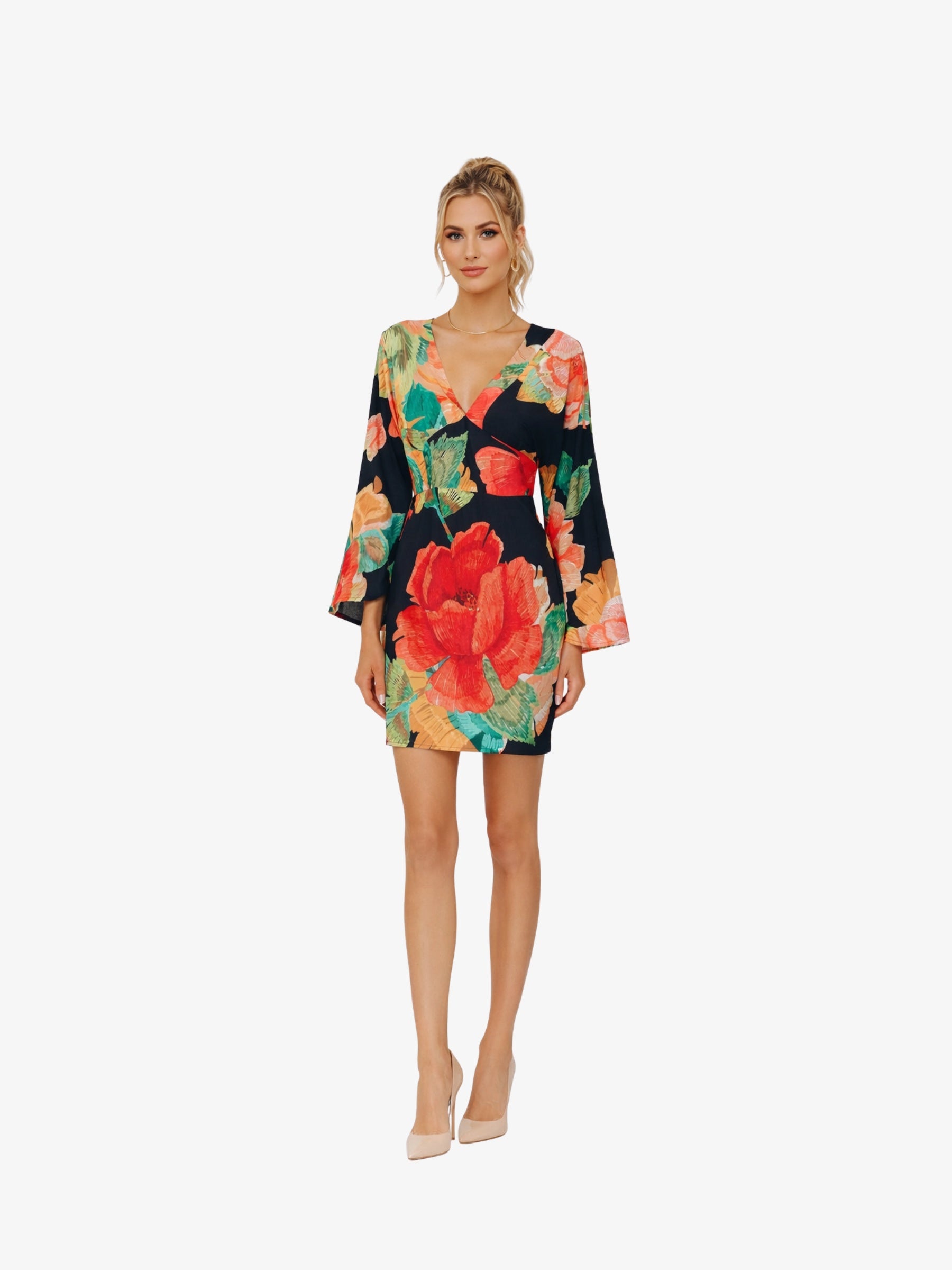Rochie Scurta “Ryana”, Negru