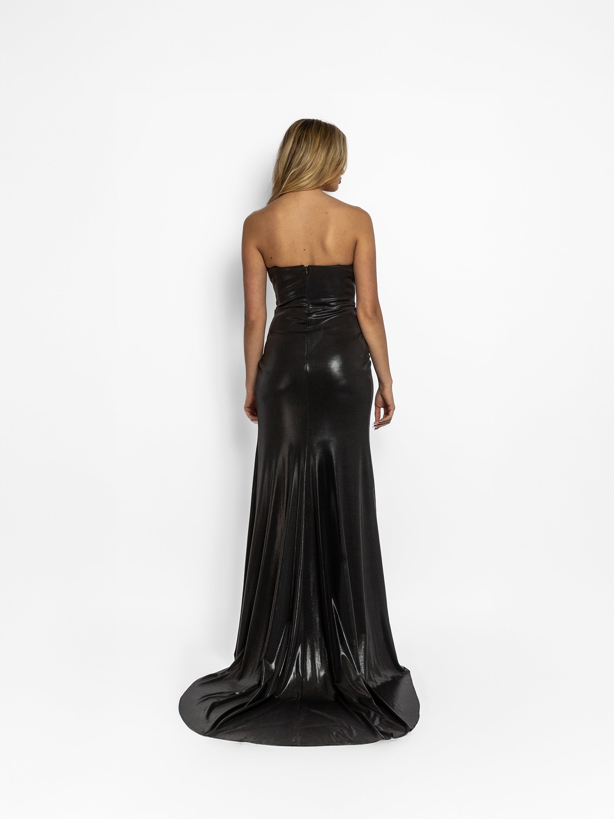 Rochie Lunga "Zaira" Negru