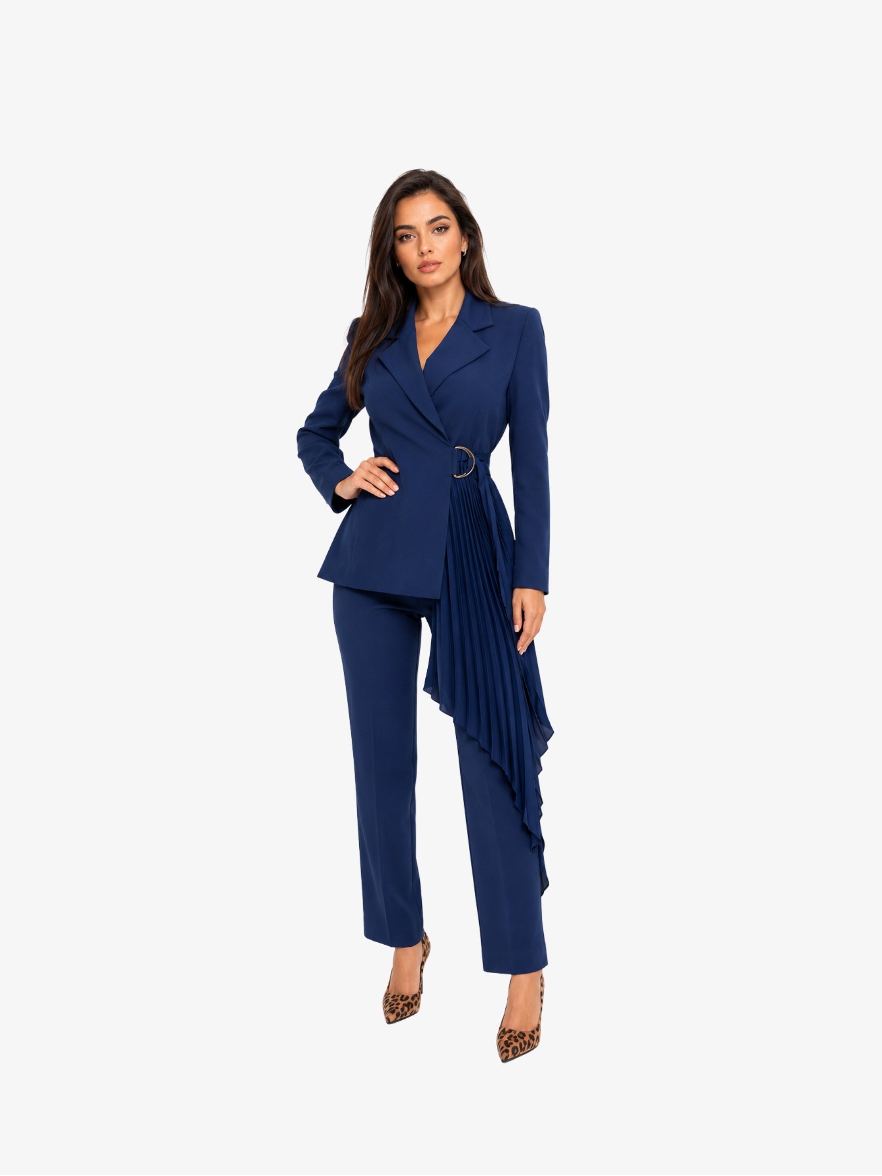 Costum Elegant, Bleumarin