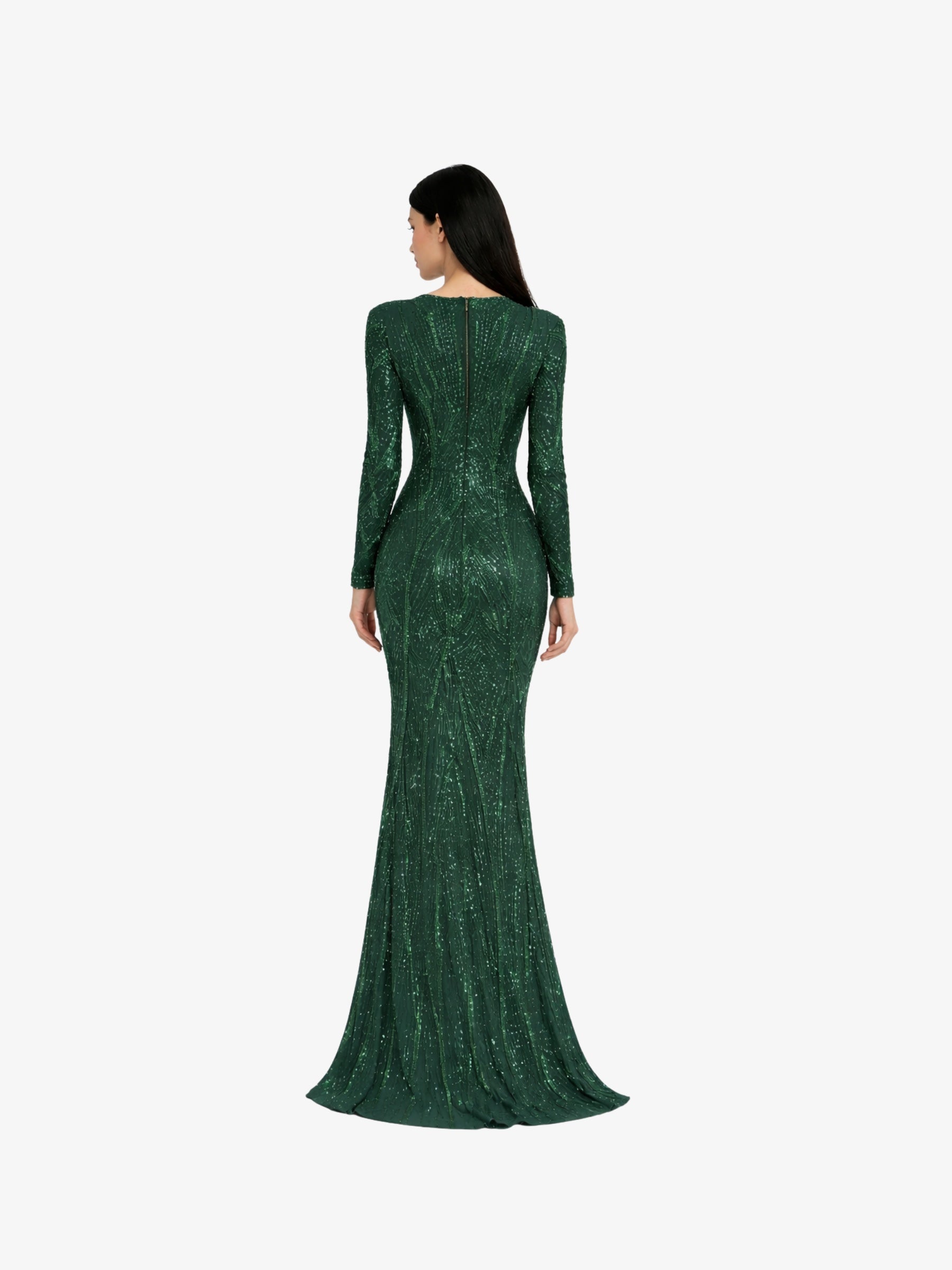 Rochie Lunga “Fely”, Verde
