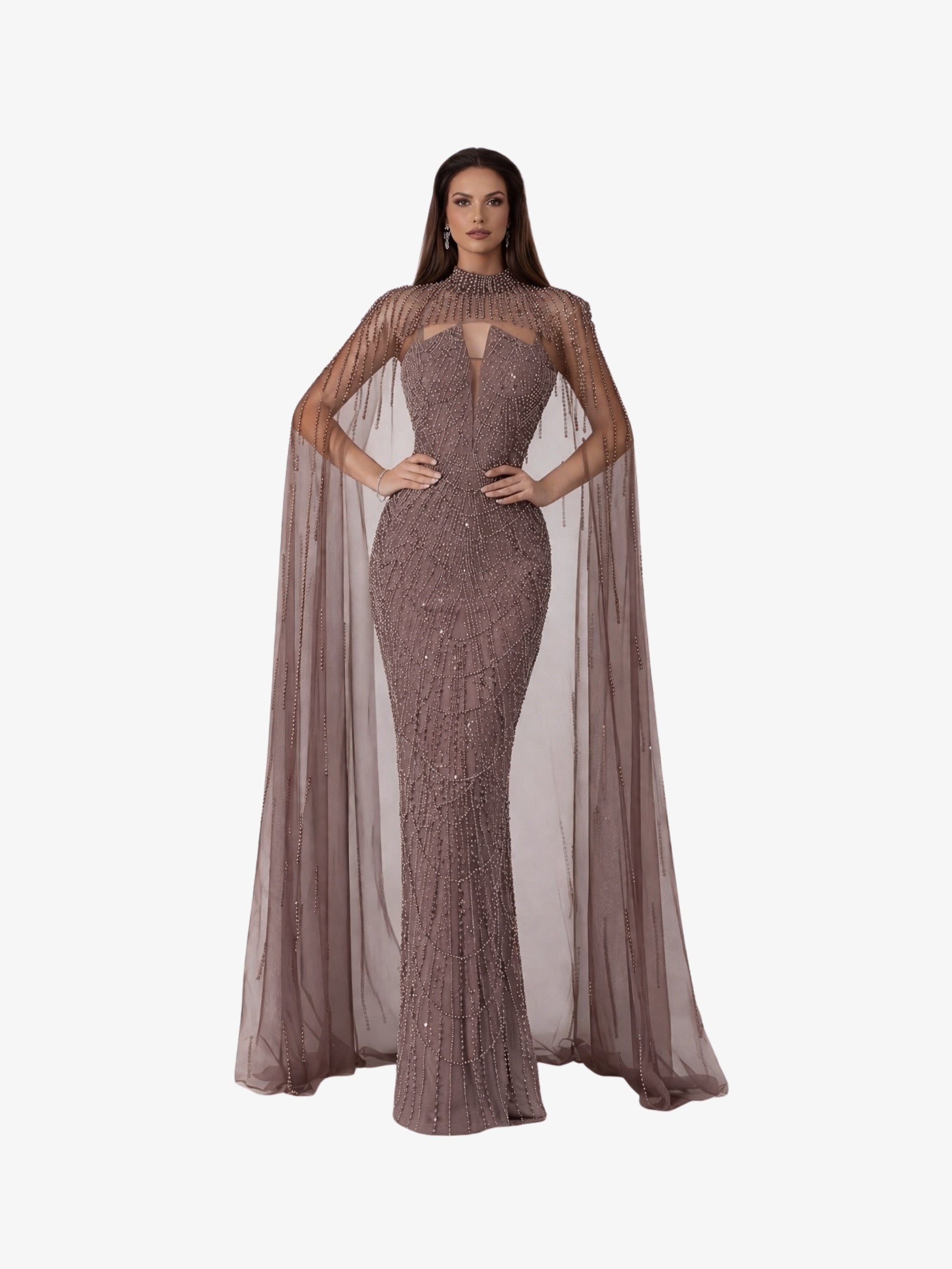 Rochie Eleganta “Camila”, Nude