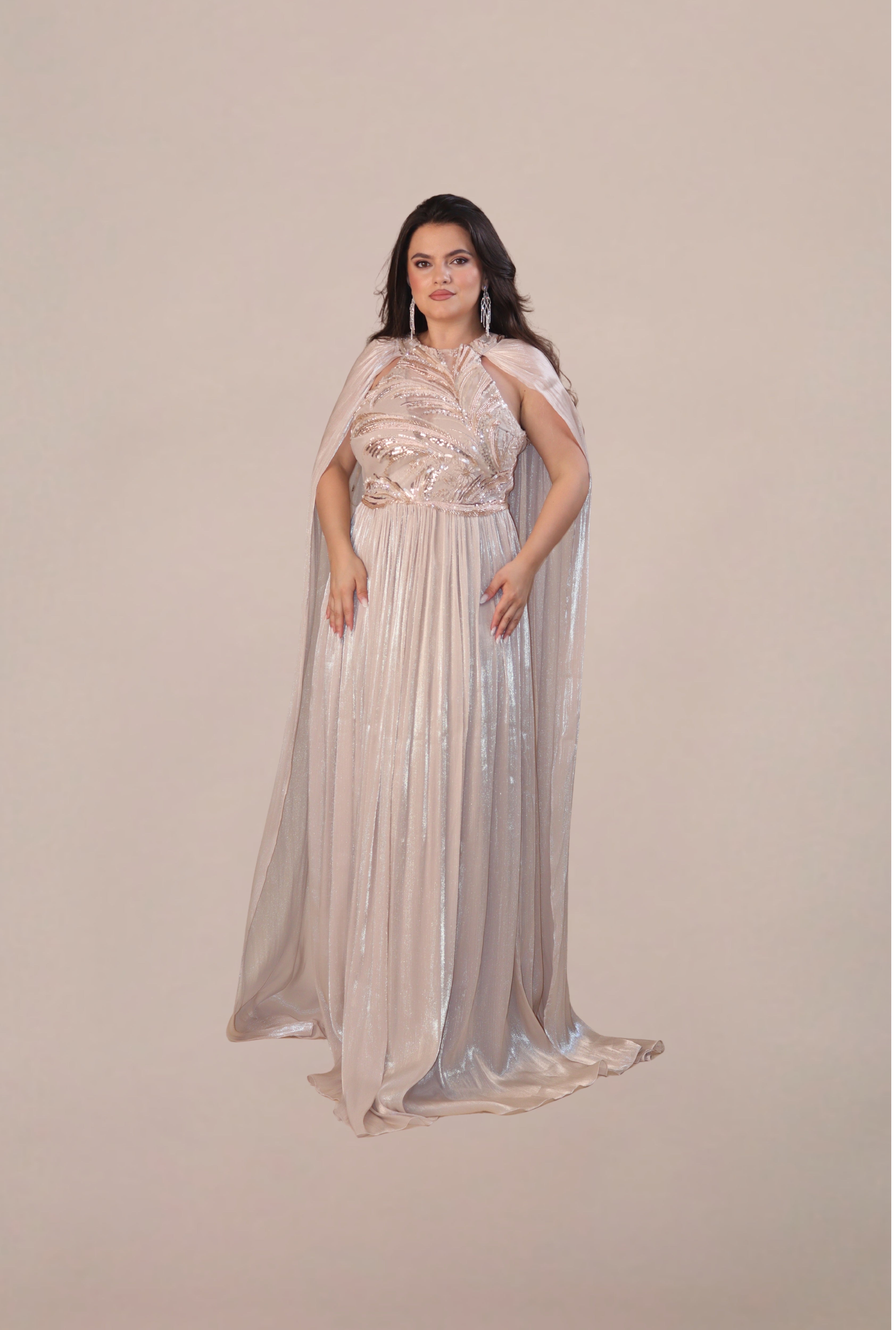 Rochie Lunga “Elisabeth”, Ivory