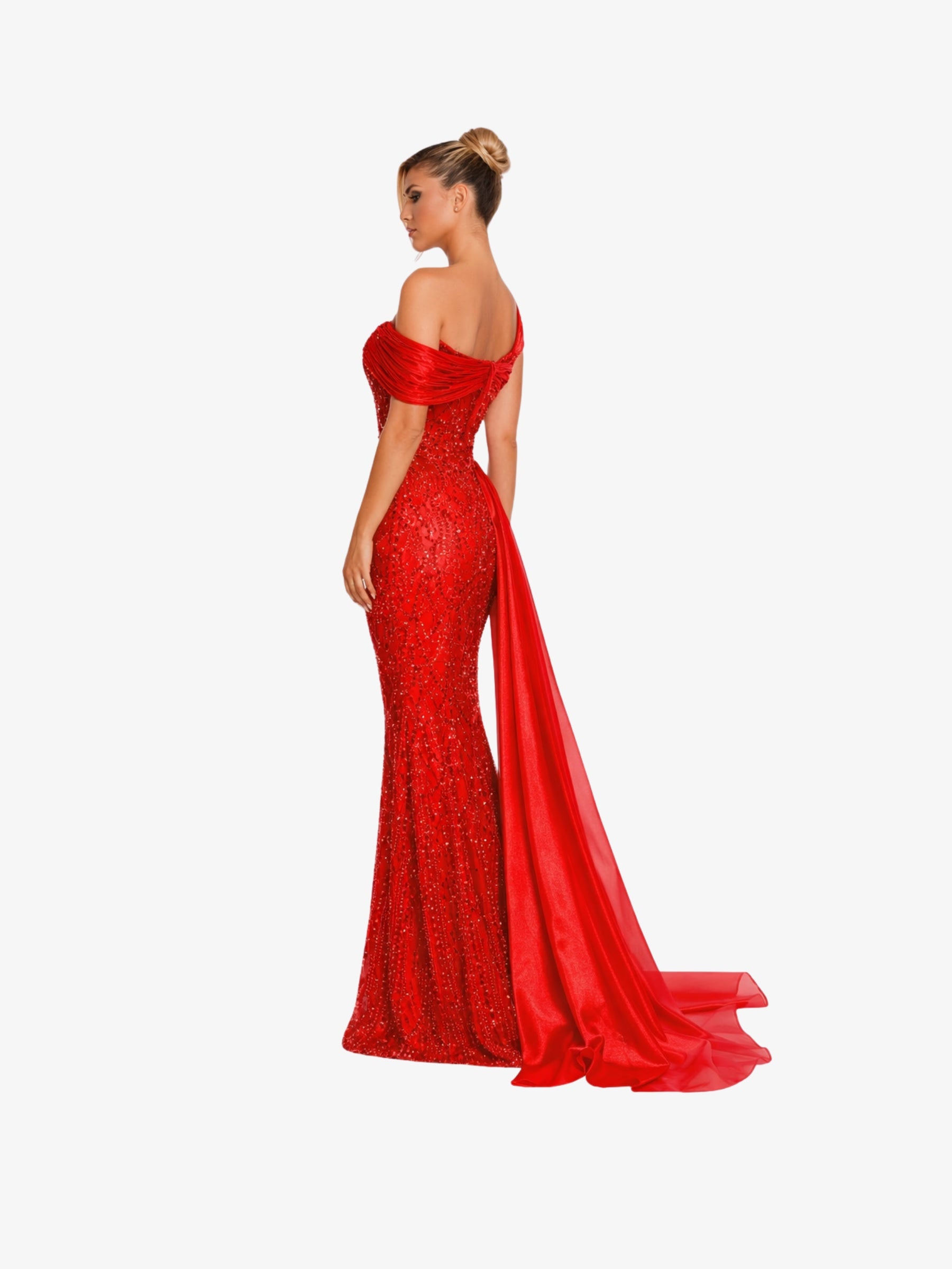 Rochie Lunga "Leyla Royale", Rosie