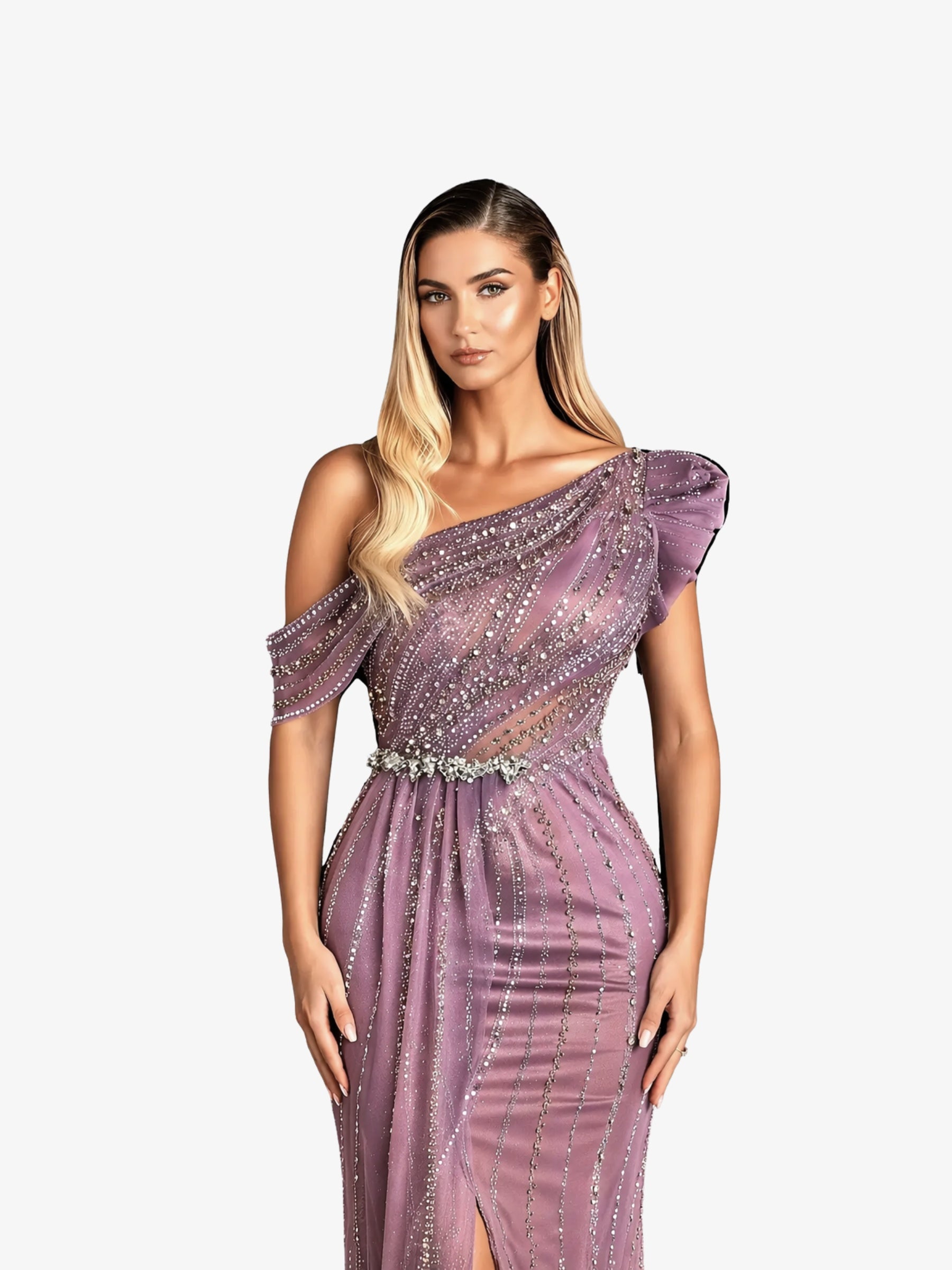 Rochie Lunga "Contesa Luxury", Mov