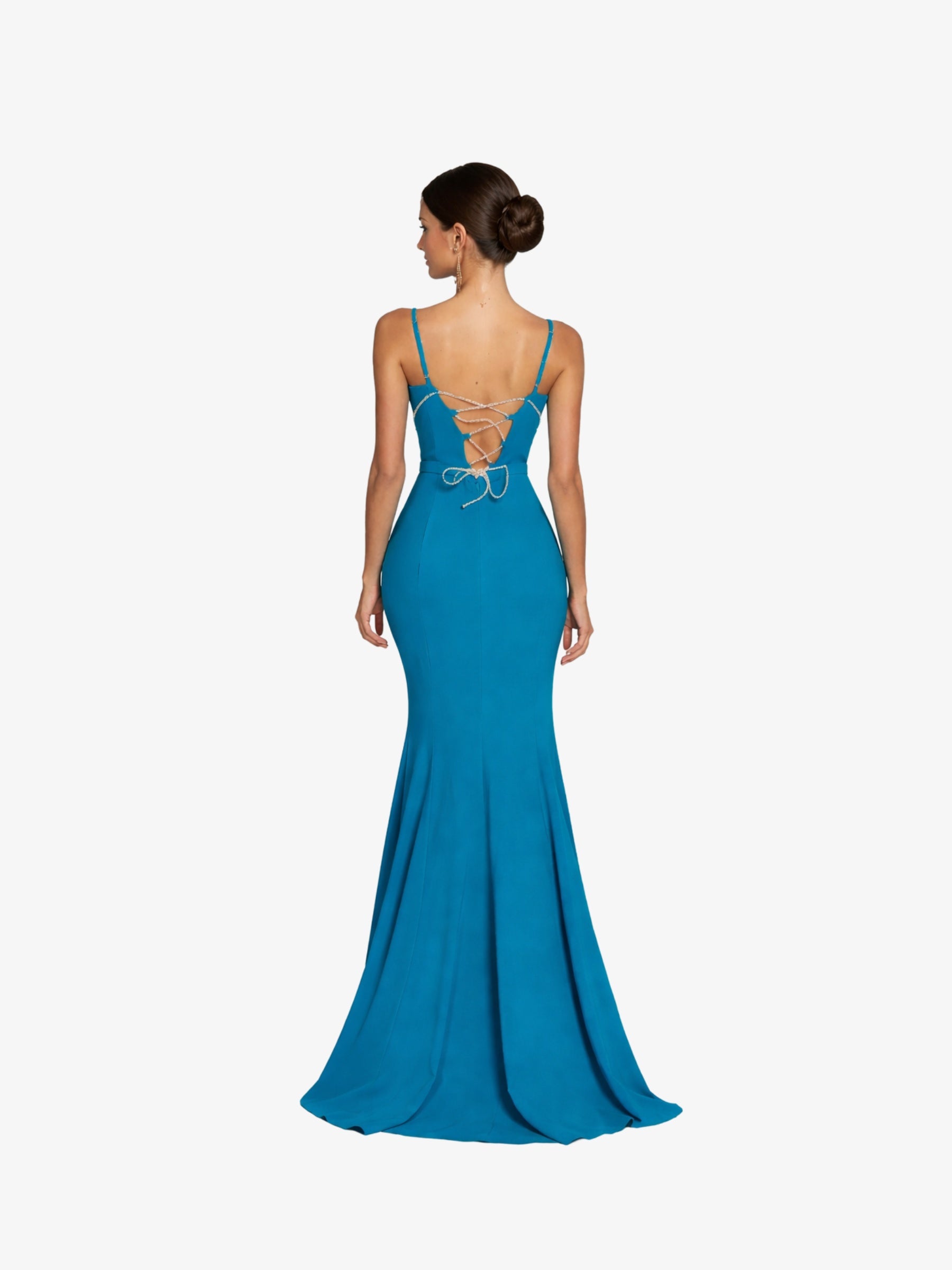 Rochie Lunga "Lethia", Azure