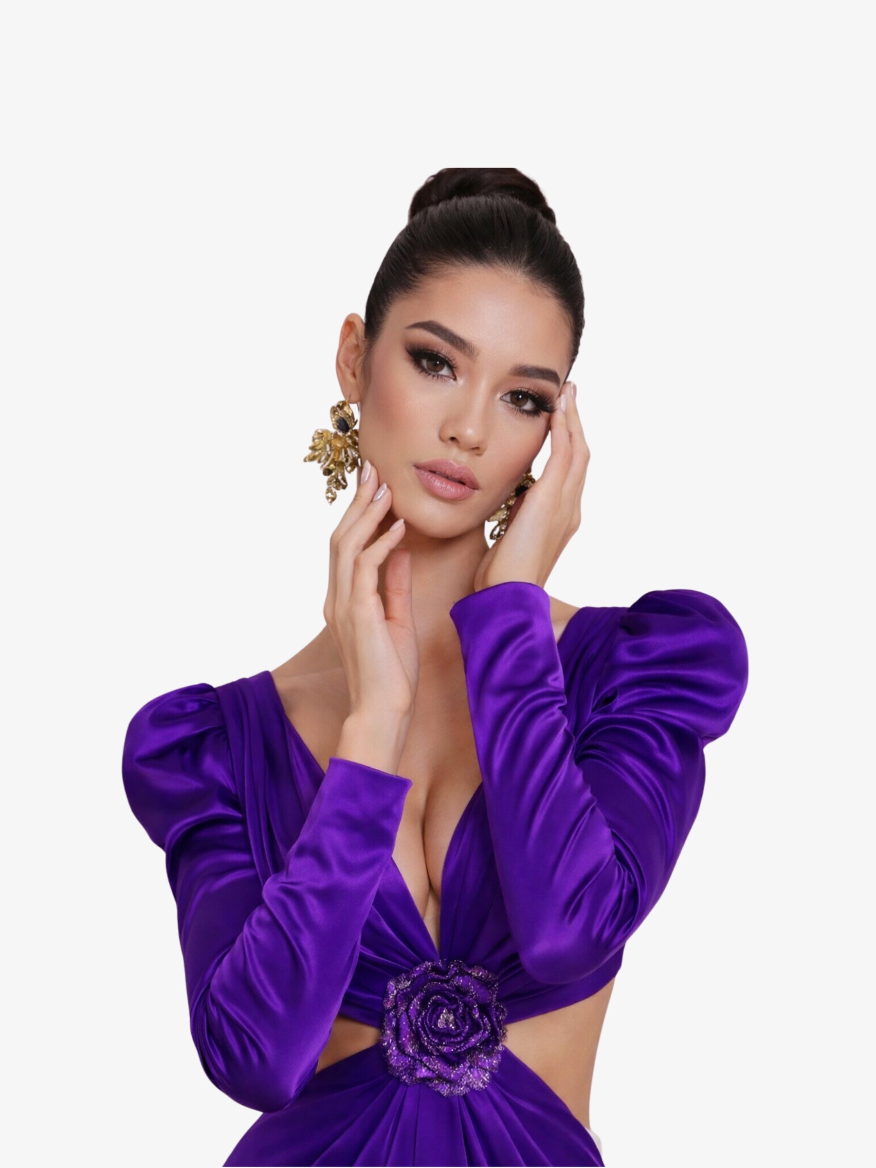 Rochie Lunga "Cely", Mov