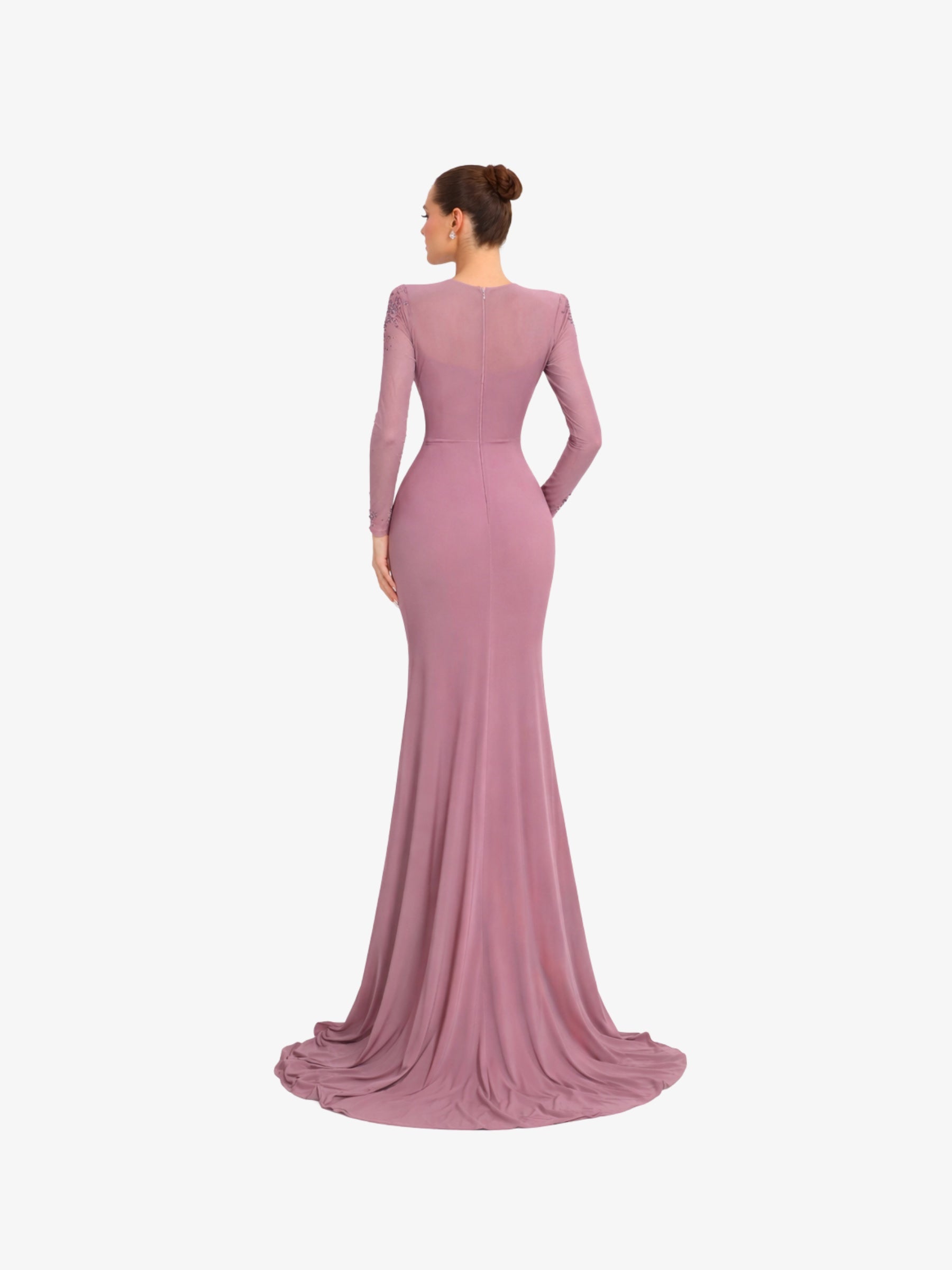 Rochie Lunga "Boema", Roz