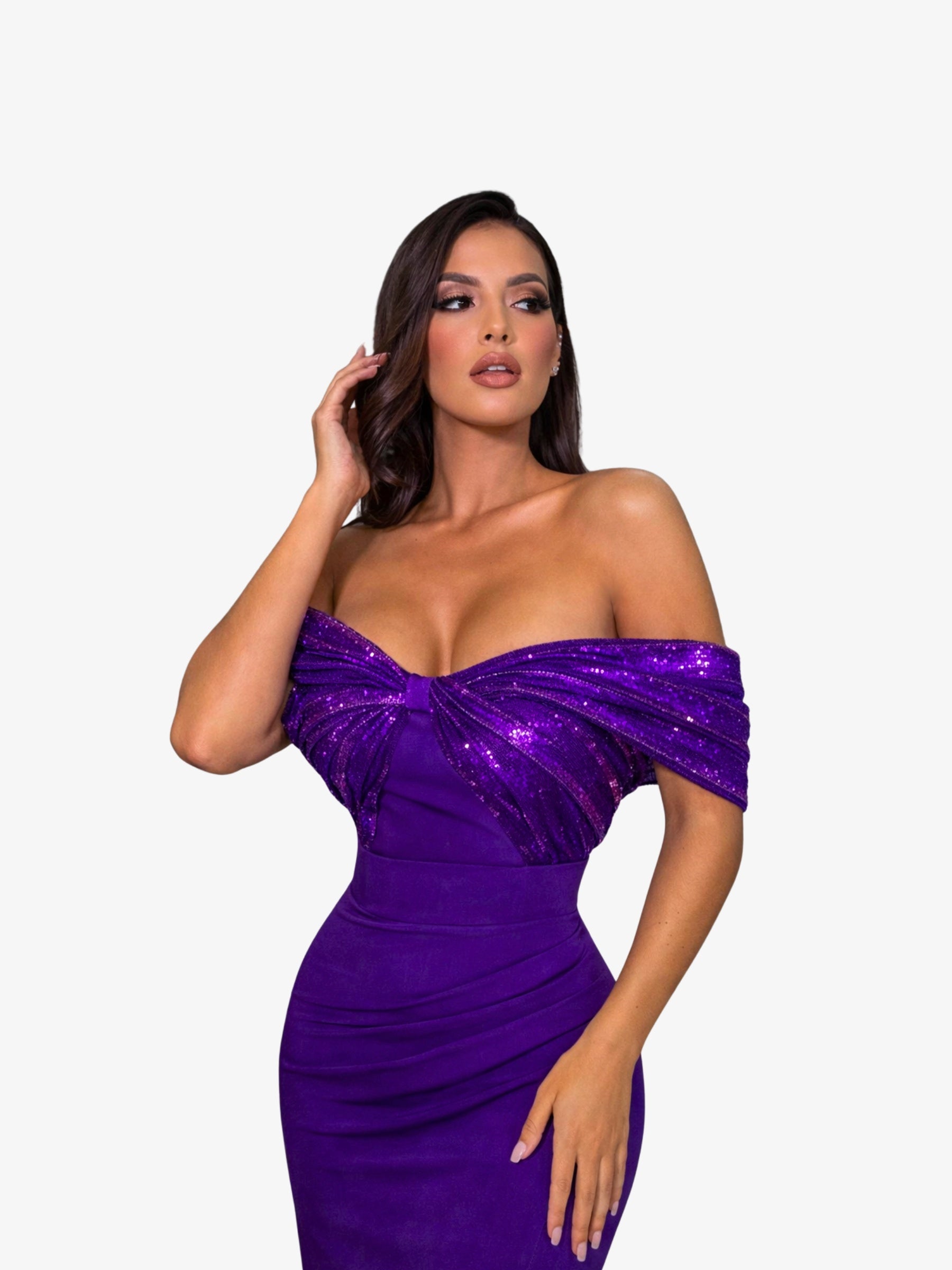 Rochie Lunga "Cataleya Luxury", Mov