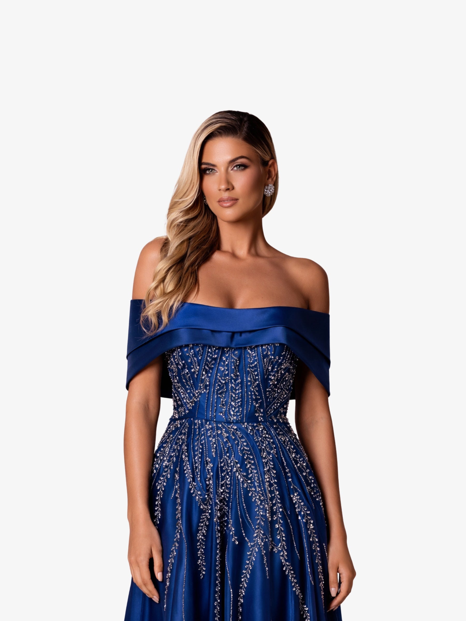 Rochie Lunga "Tamina" Albastra
