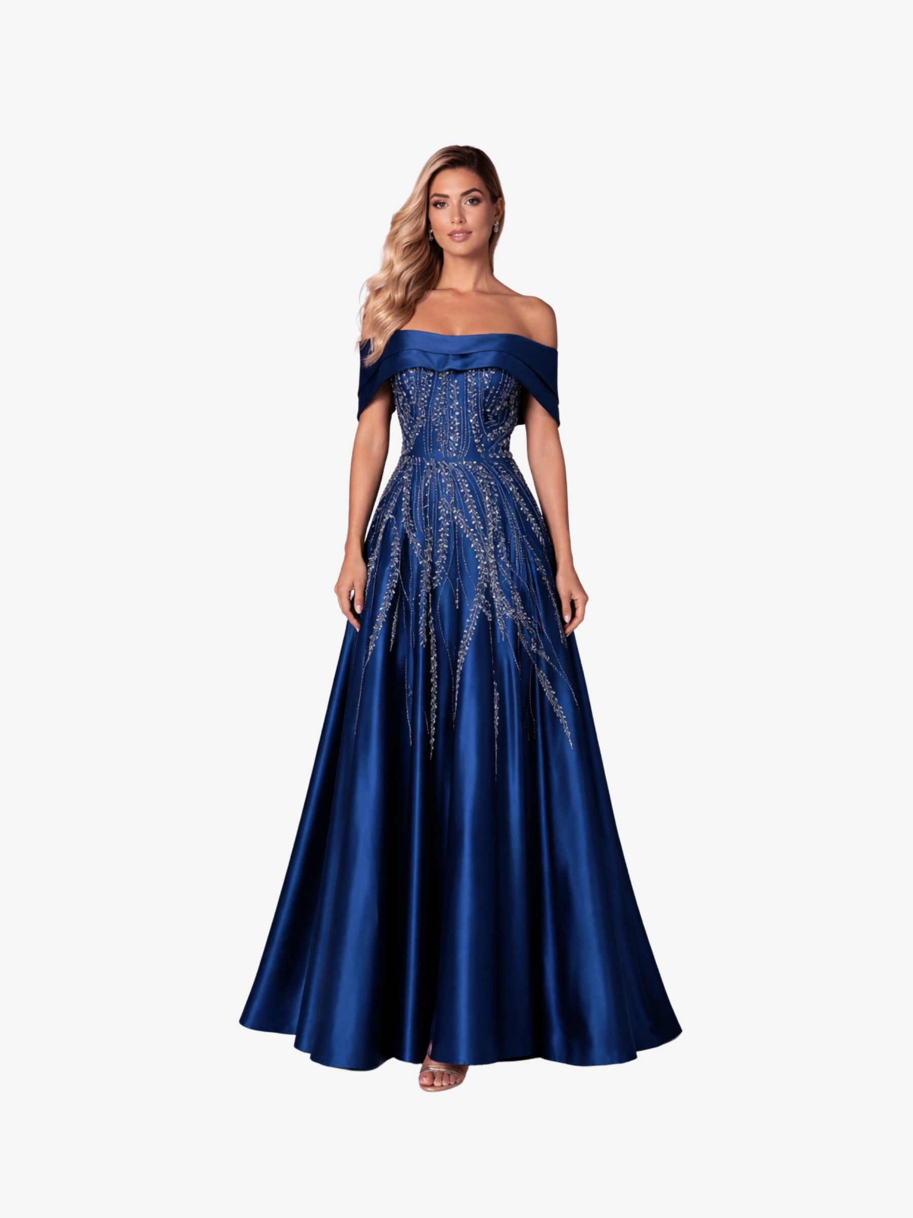Rochie Lunga "Tamina" Albastra