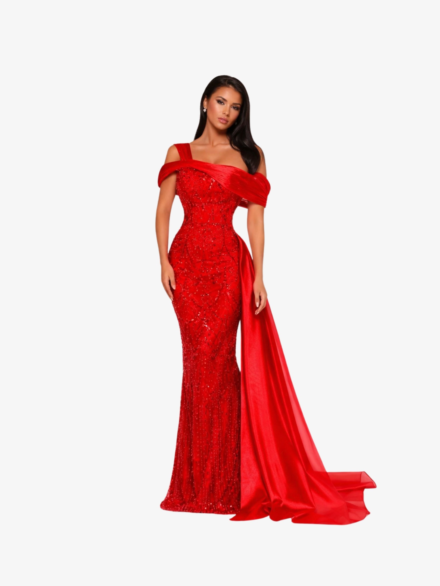 Rochie Lunga "Leyla Royale", Rosie
