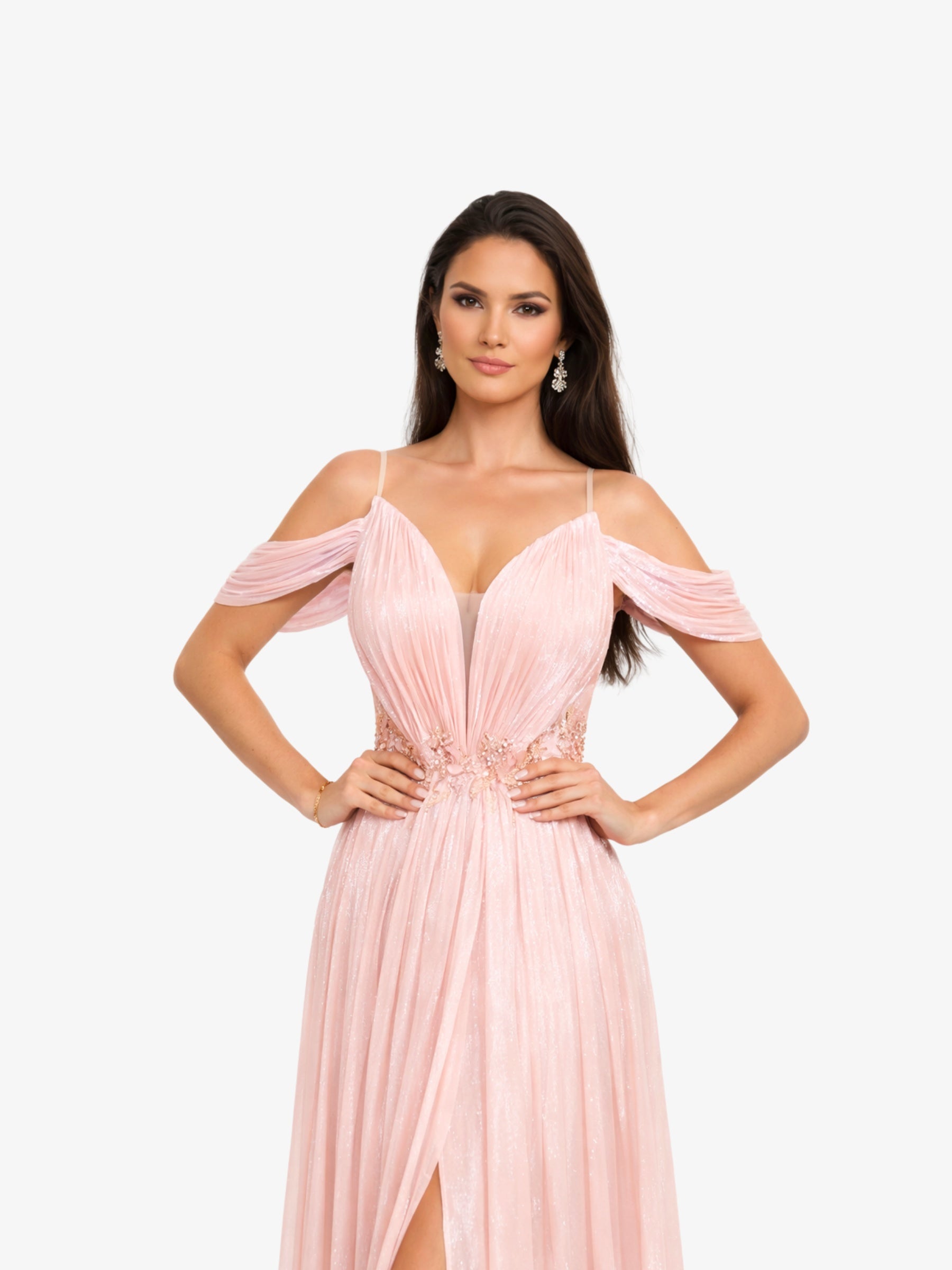 Rochie Lunga “Gabrielle”, Roz