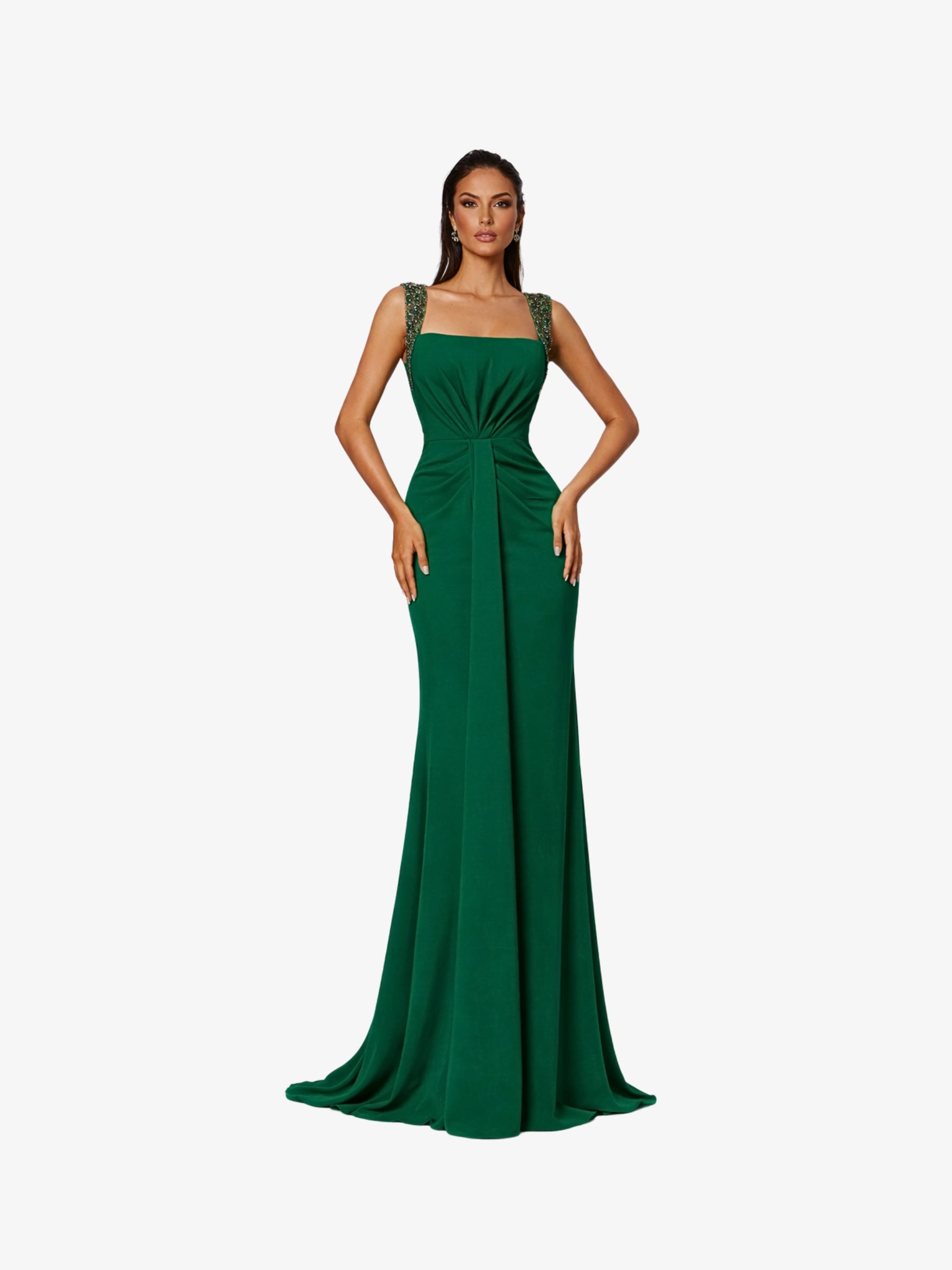 Rochie Lunga "Verdis", Verde