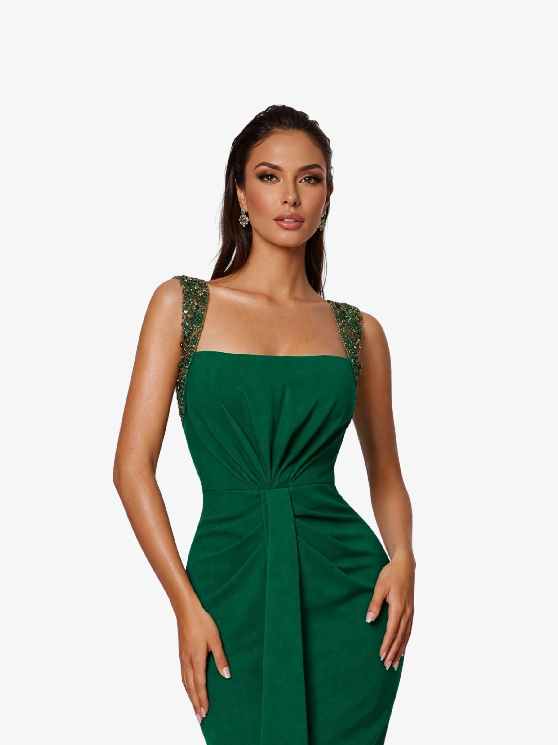 Rochie Lunga "Verdis", Verde