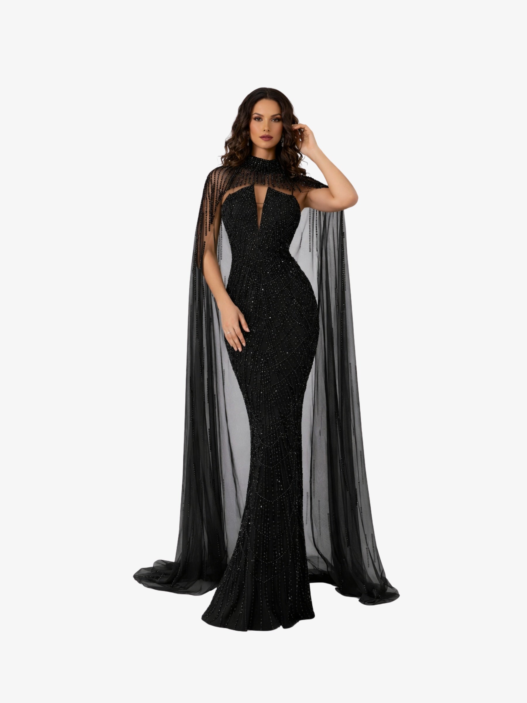 Rochie Eleganta “Camila”, Negru