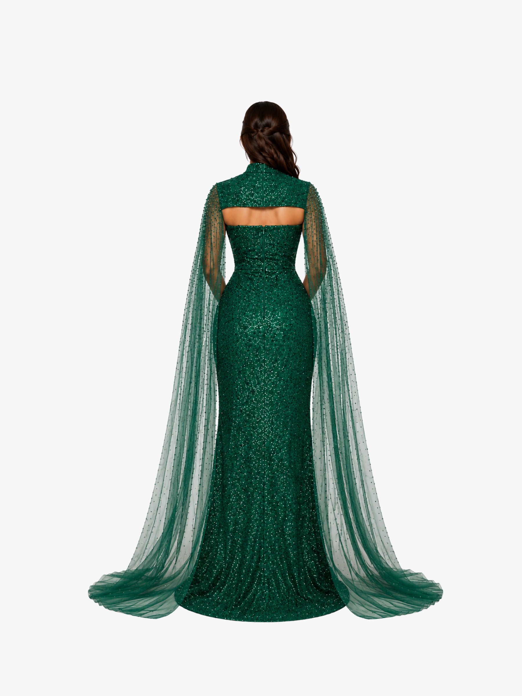 Rochie Lunga “Altesa”, Verde