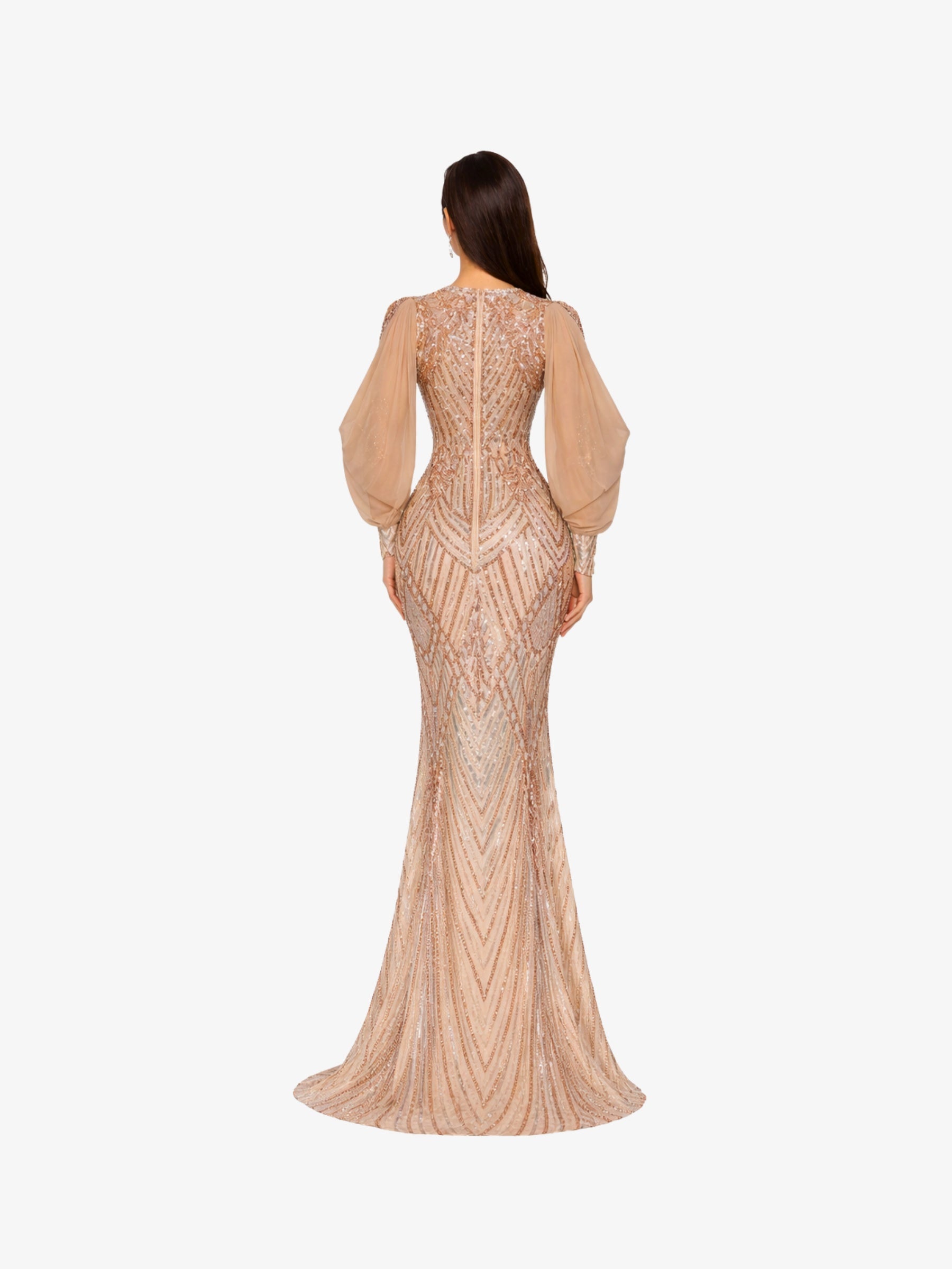 Rochie Tip Sirena "Siena", Aurie