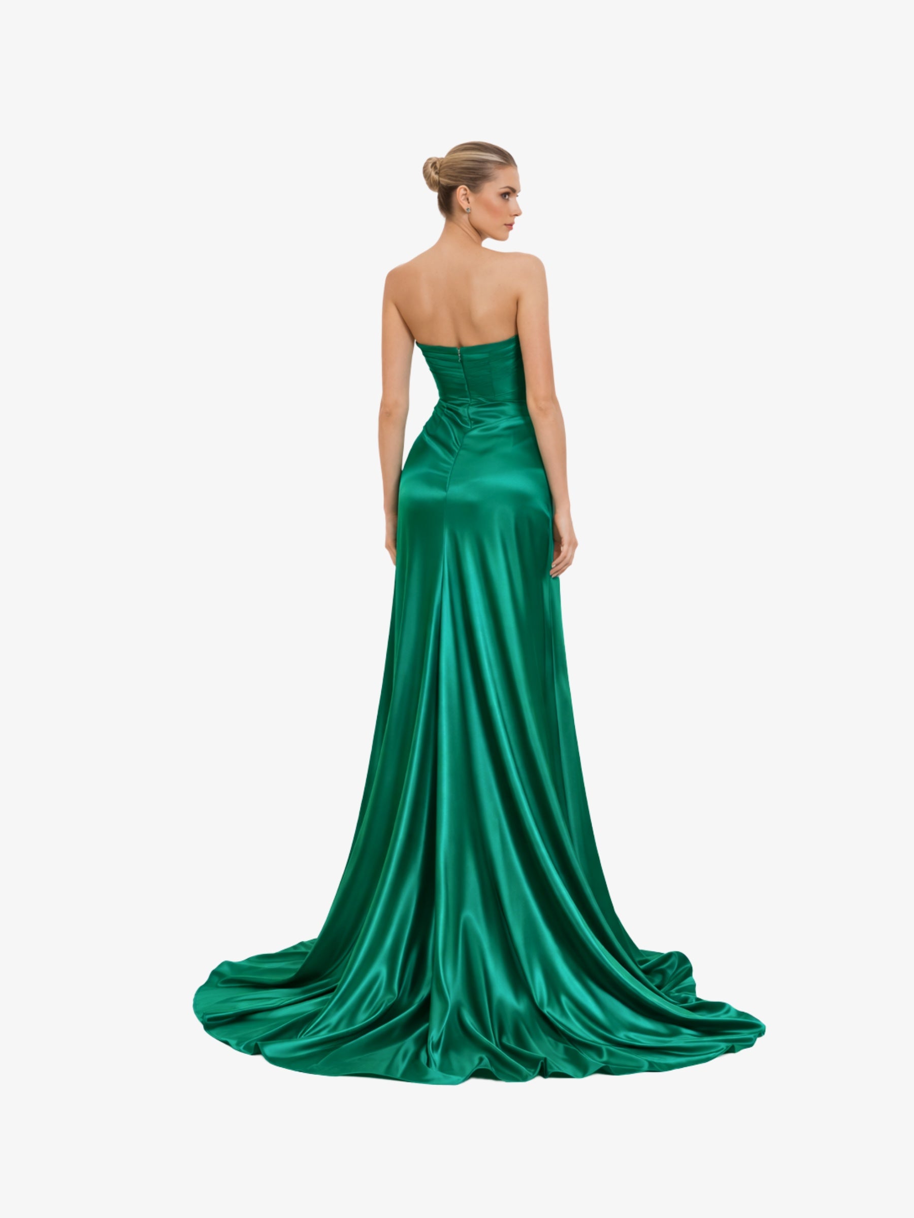 Rochie Lunga “Zehaia”, Verde