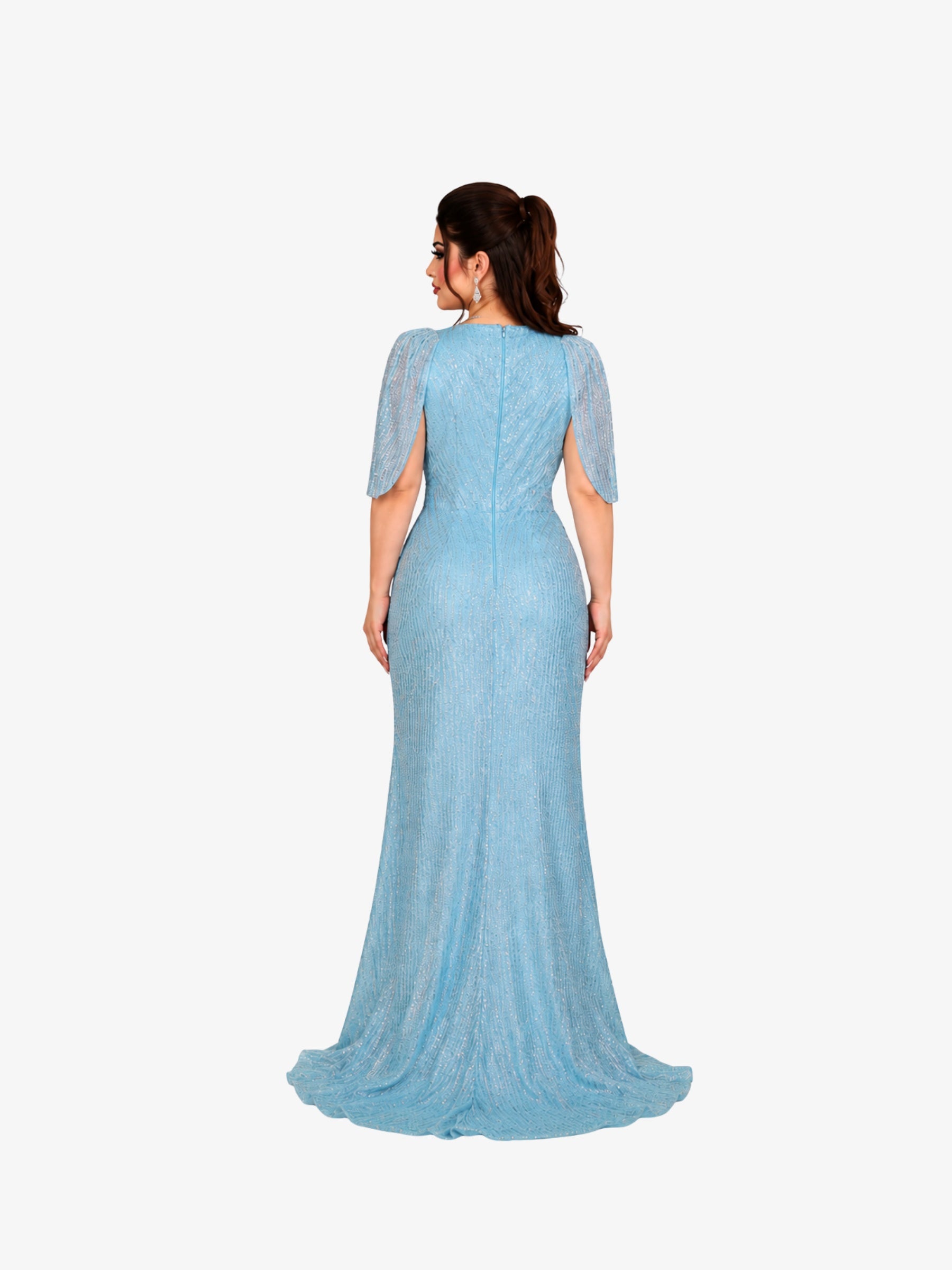 Rochie Eleganta “Marsilia”, Turcoaz