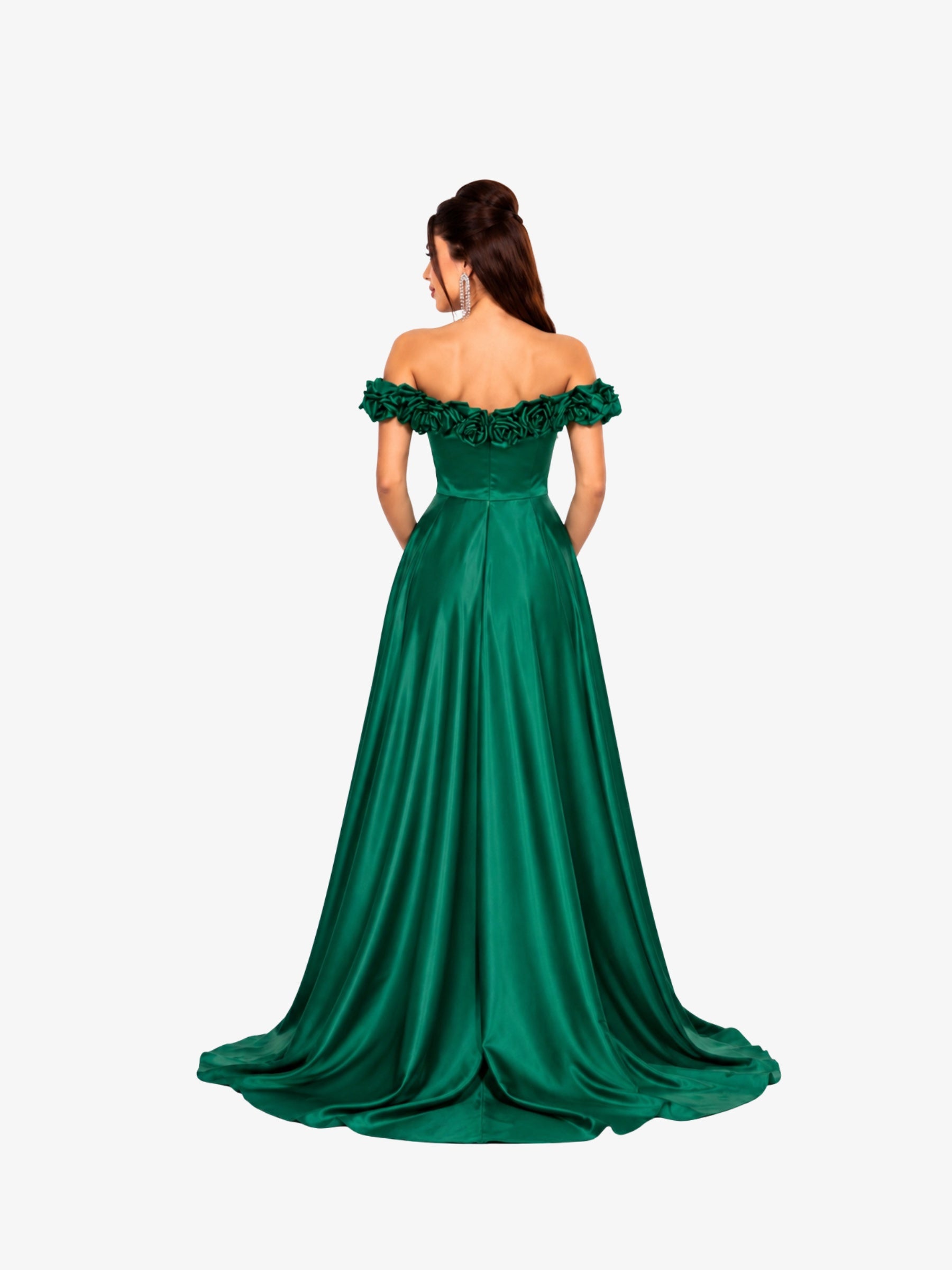 Rochie Lunga “Drya”, Verde