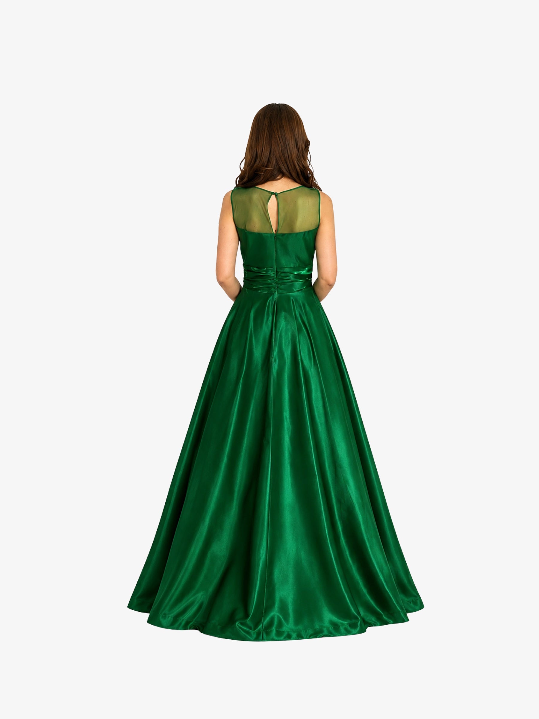 Rochie Lunga "Nelly", Verde