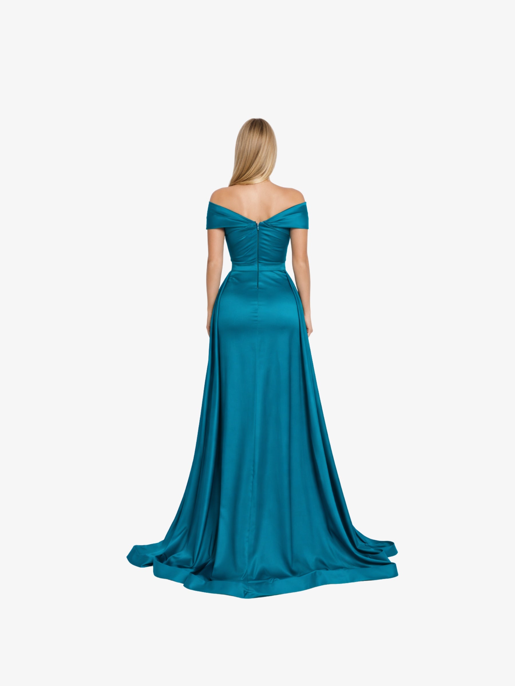 Rochie Lunga "Danely", Turcoaz
