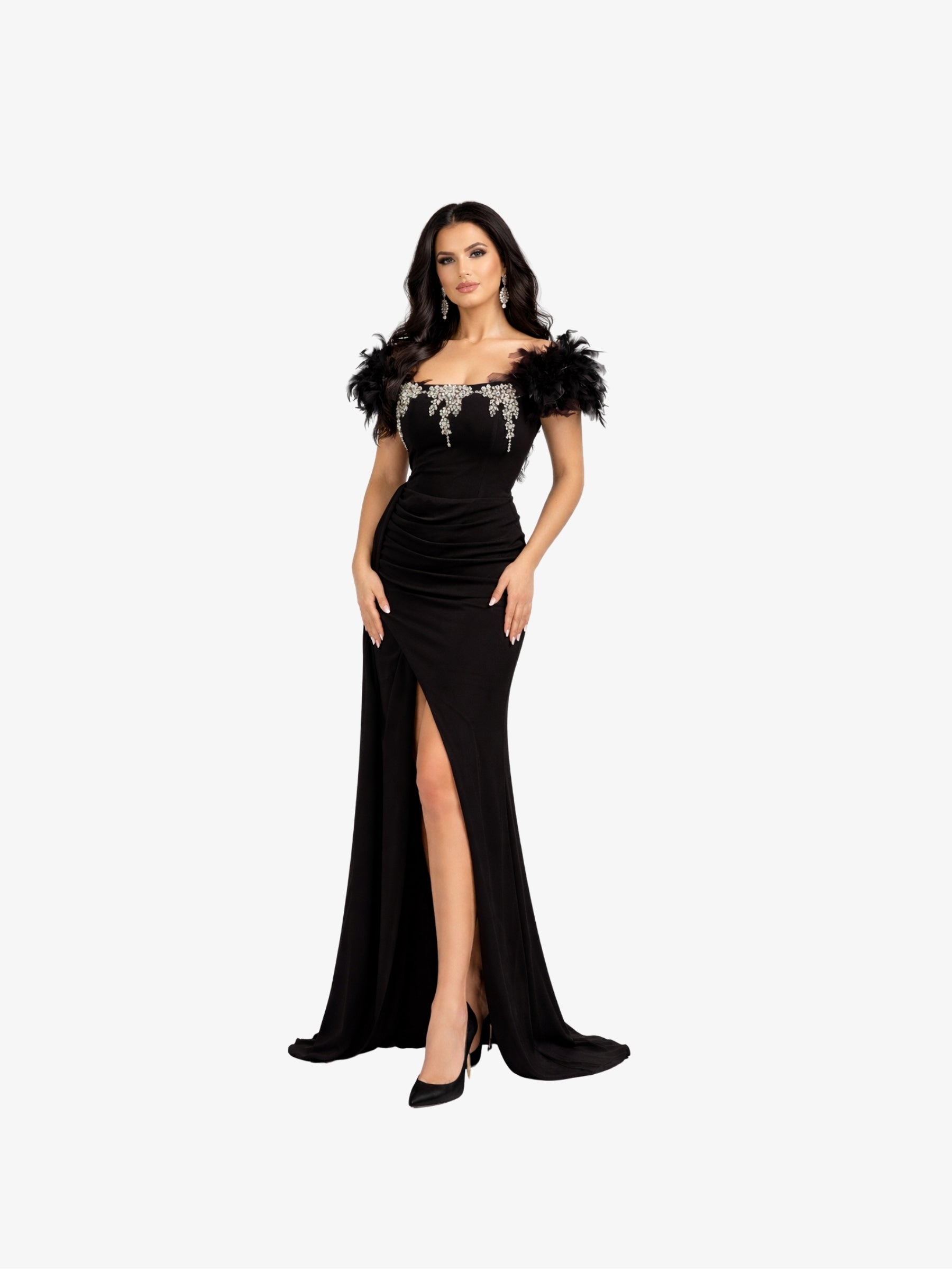 Rochie Eleganta "Marimar" , Negru