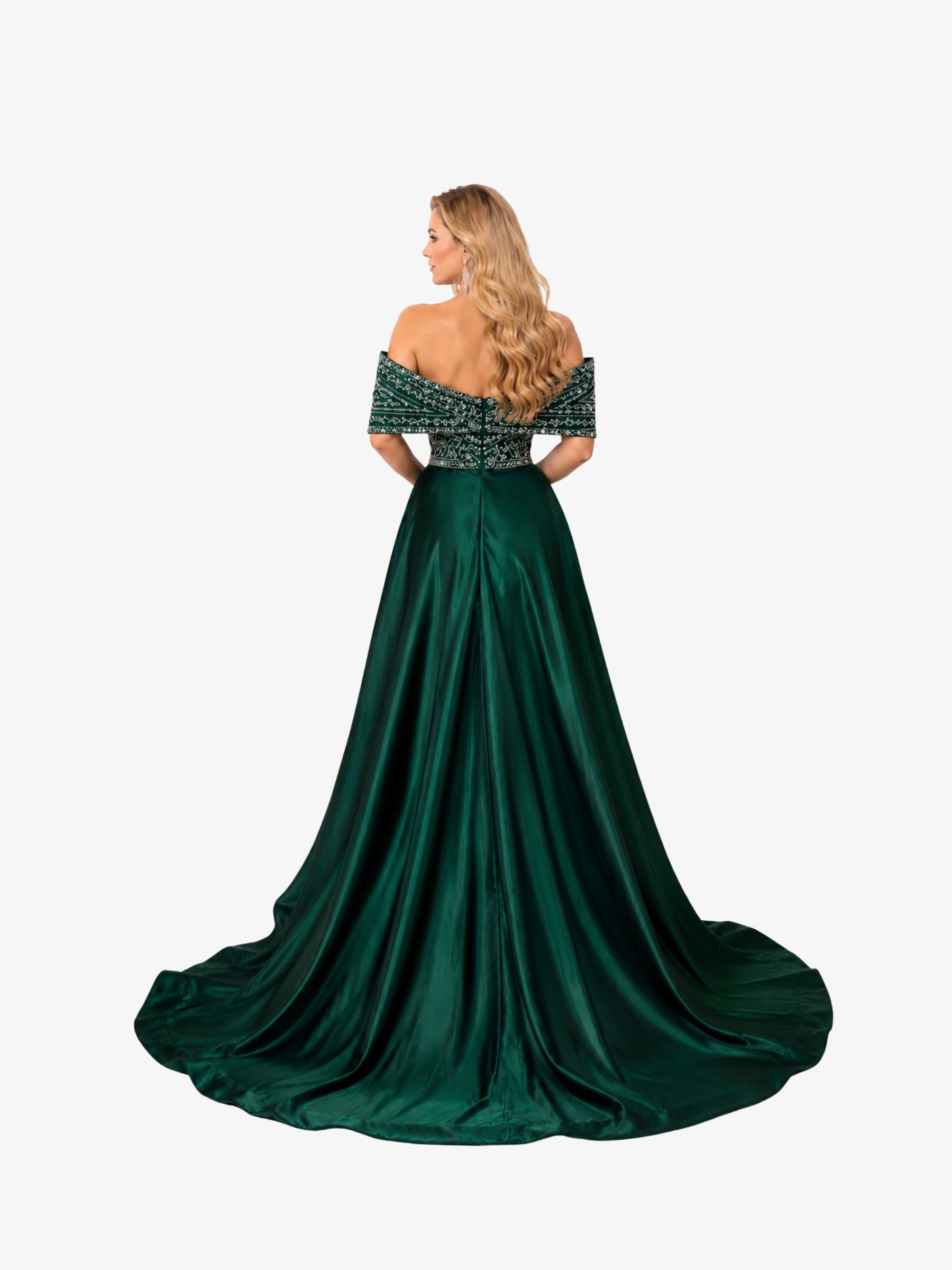 Rochie Lunga “Daiana” Regal, Verde
