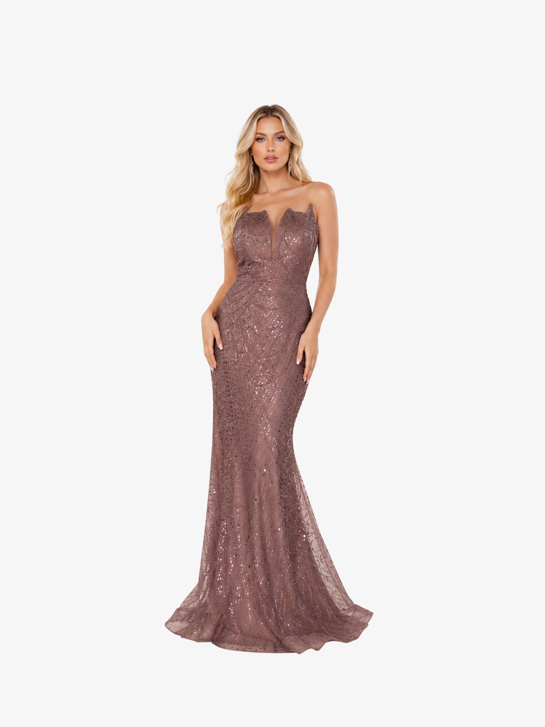 Rochie Eleganta “Camila”, Nude