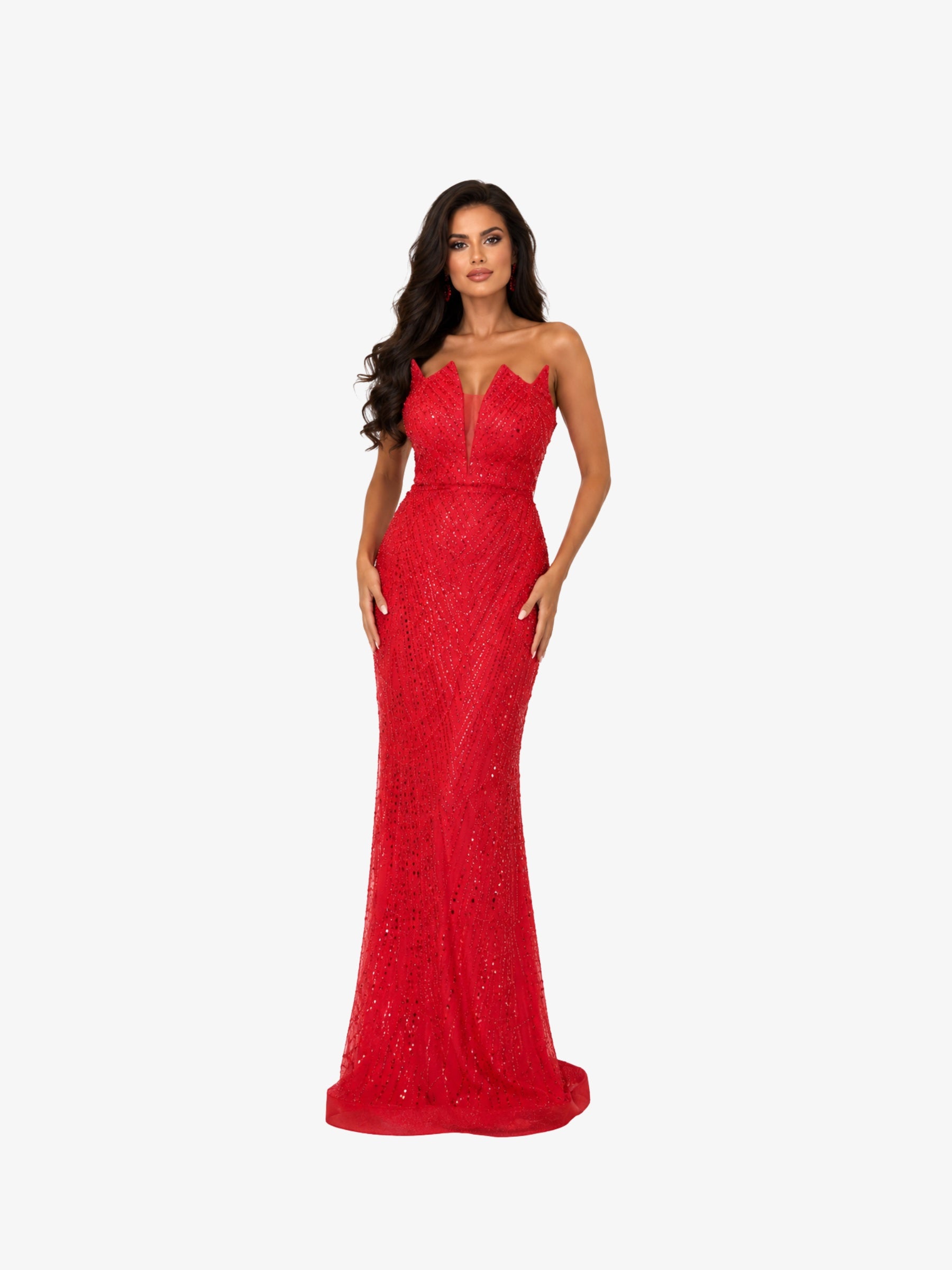Rochie Eleganta “Camila”, Rosu