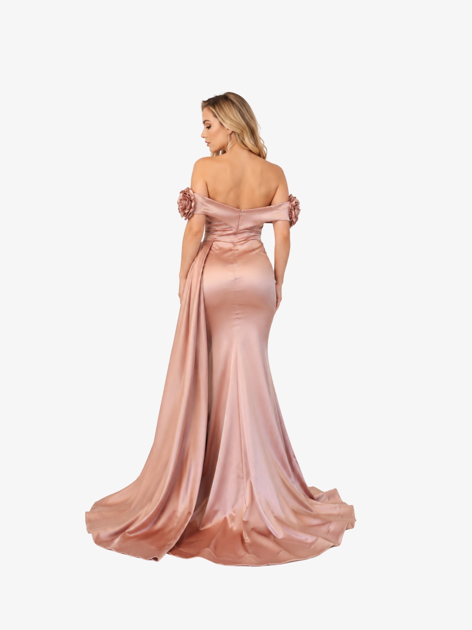 Rochie Lunga "Luiza Luxury", Maro