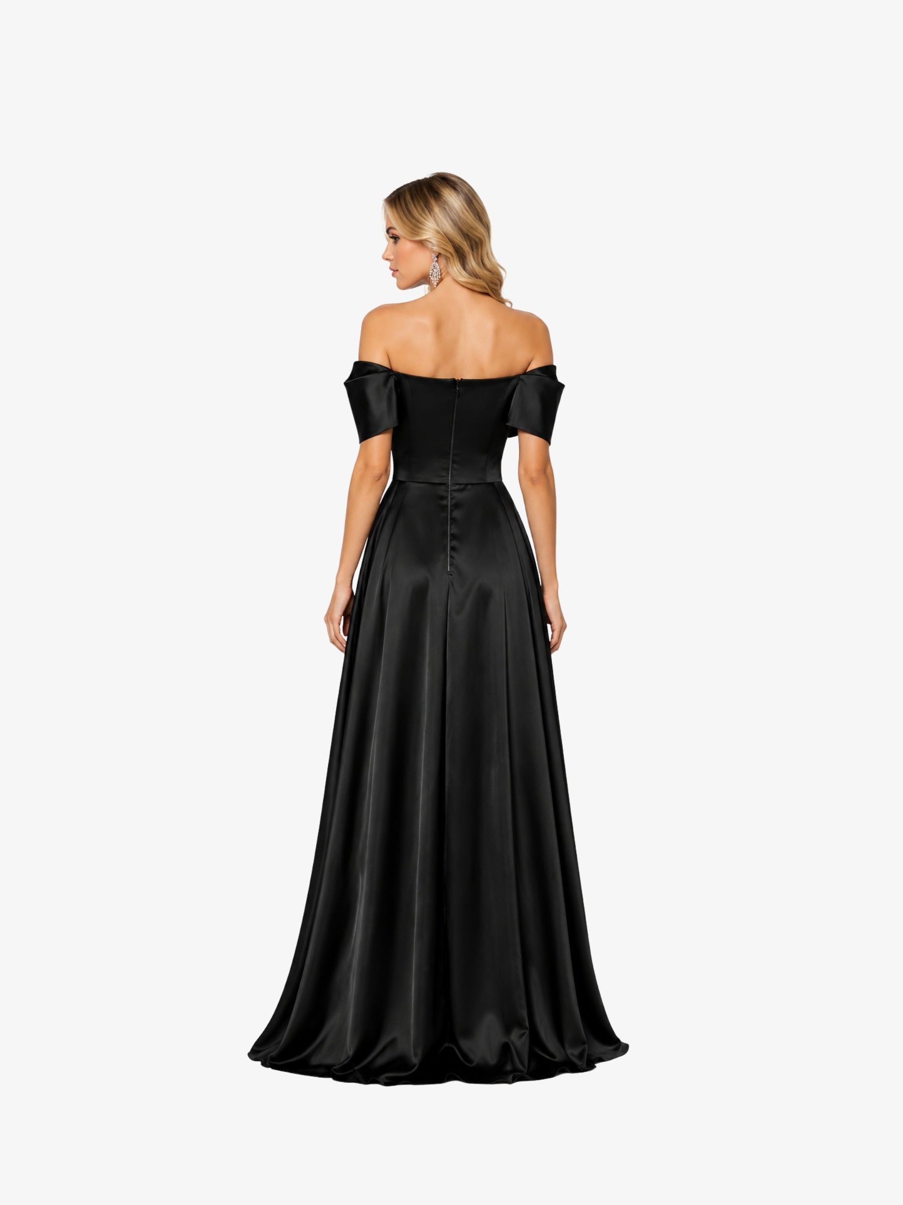 Rochie Lunga " Isadora", Neagra