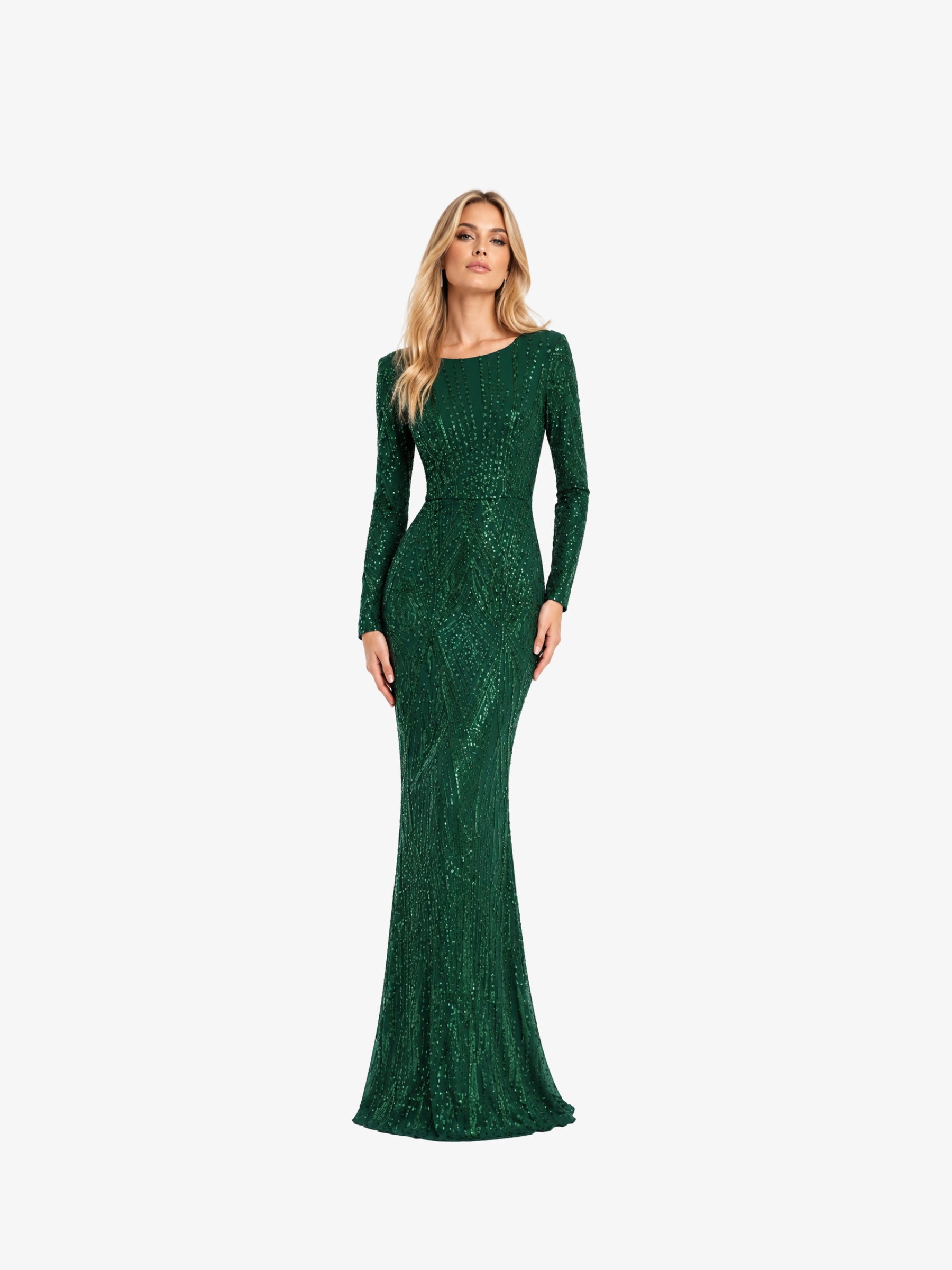 Rochie Lunga “Fely”, Verde