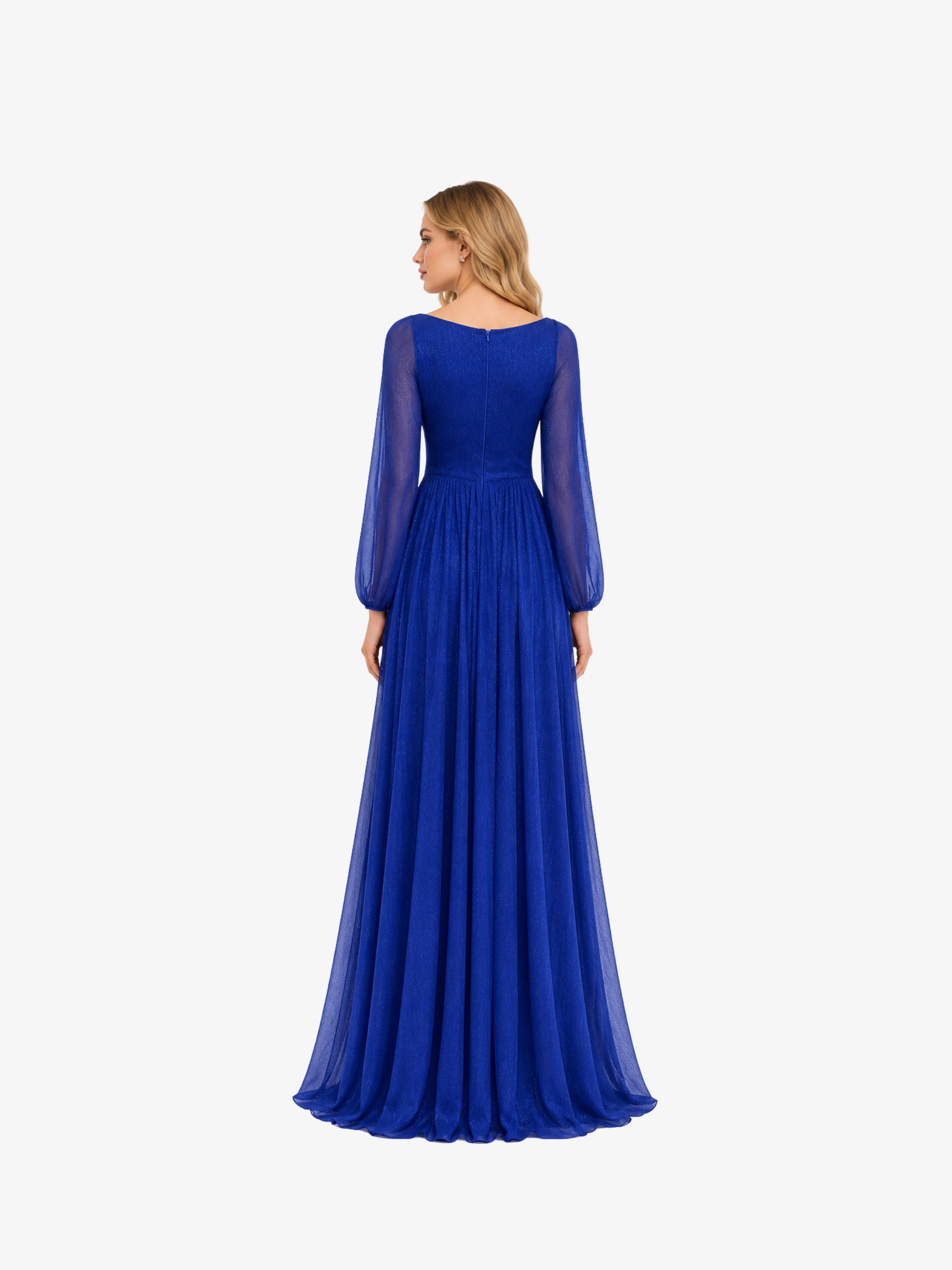 Rochie Lunga “Hestia”, Albastru