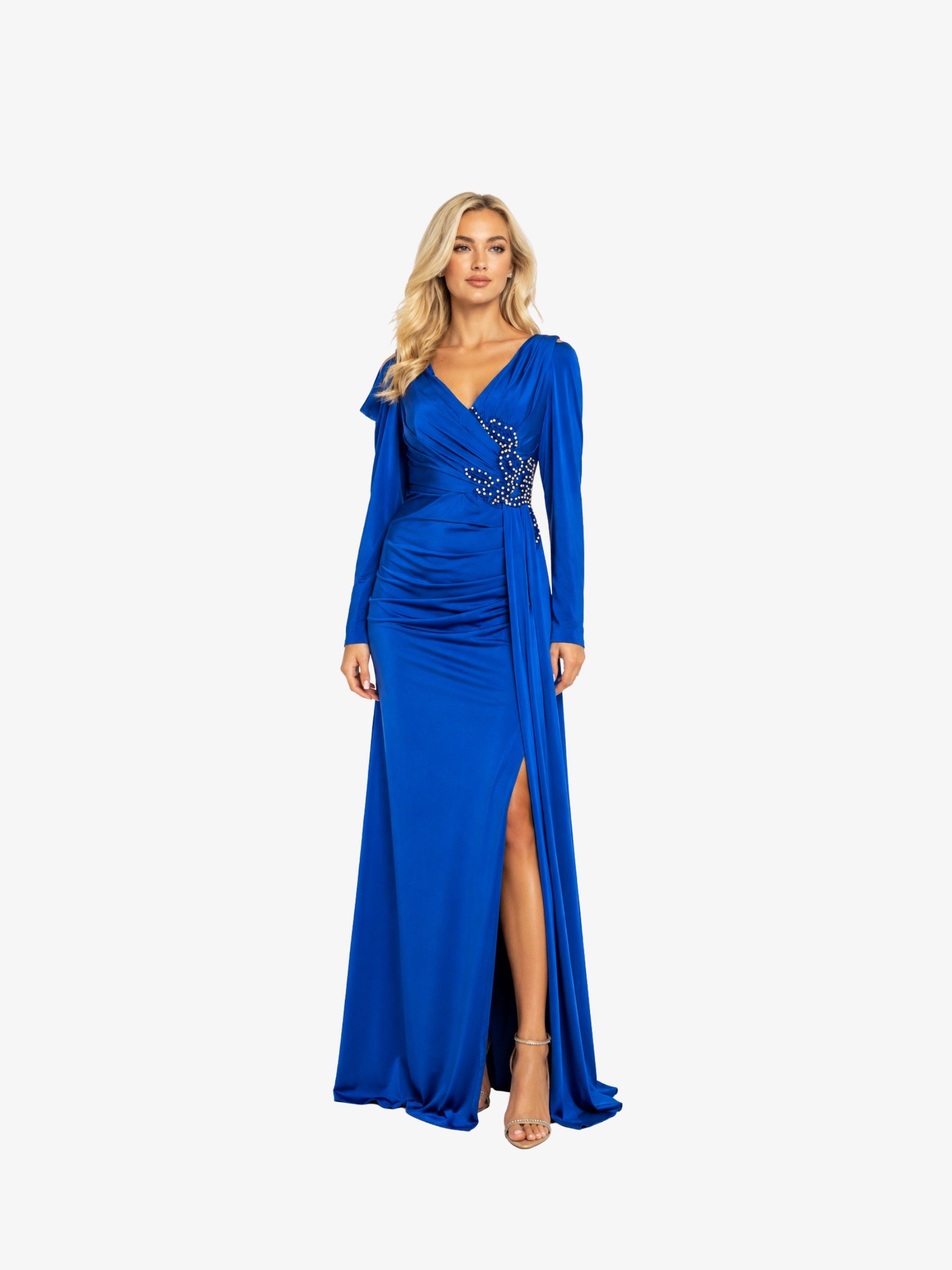 Rochie Lunga "Ofelia", Albastru