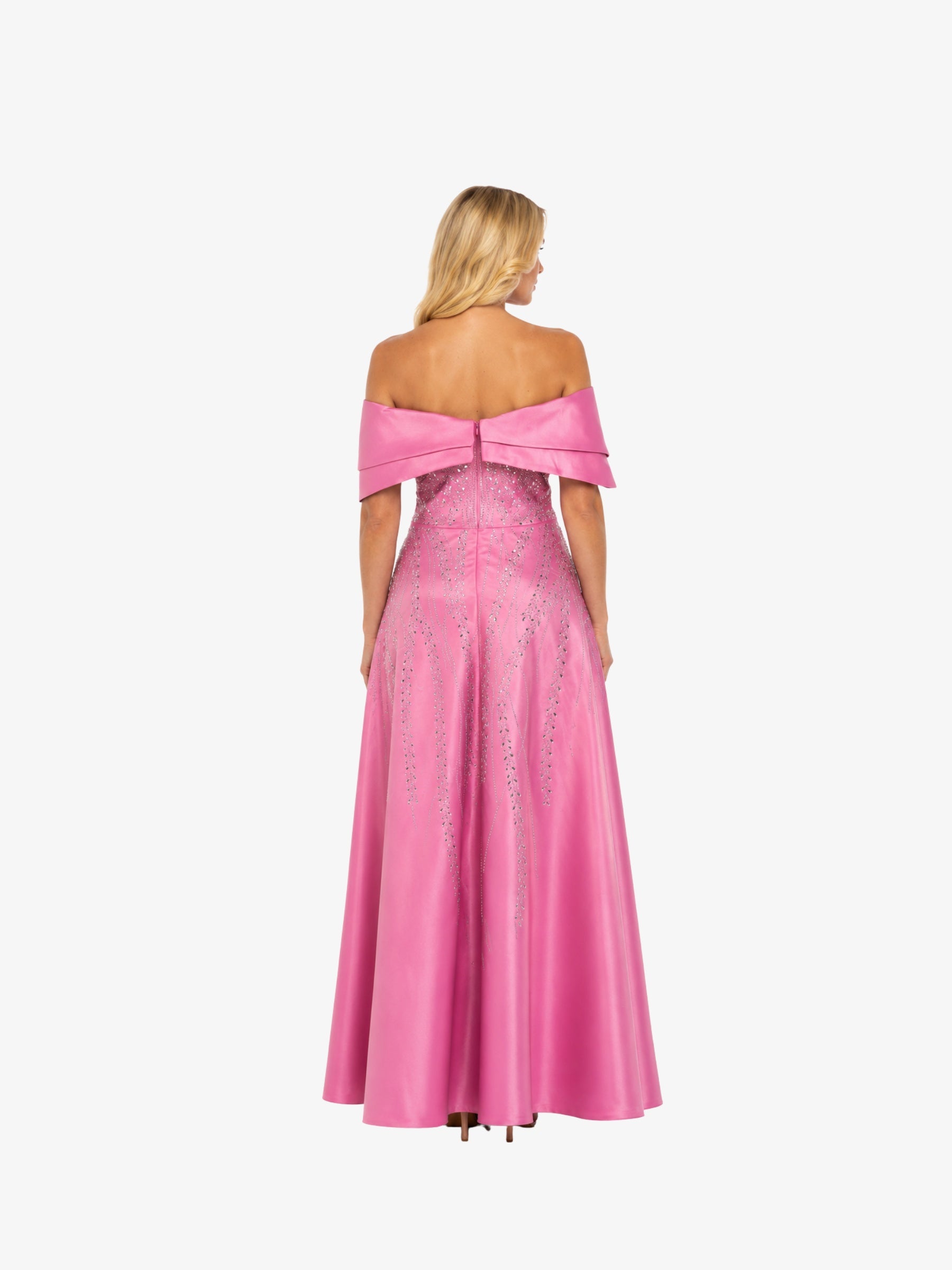 Rochie Lunga "Tamina" Roz