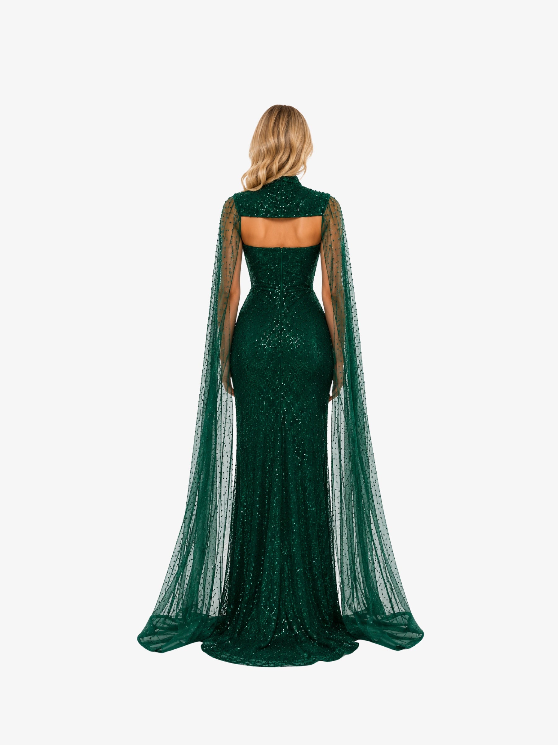 Rochie Lunga “Altesa”, Verde