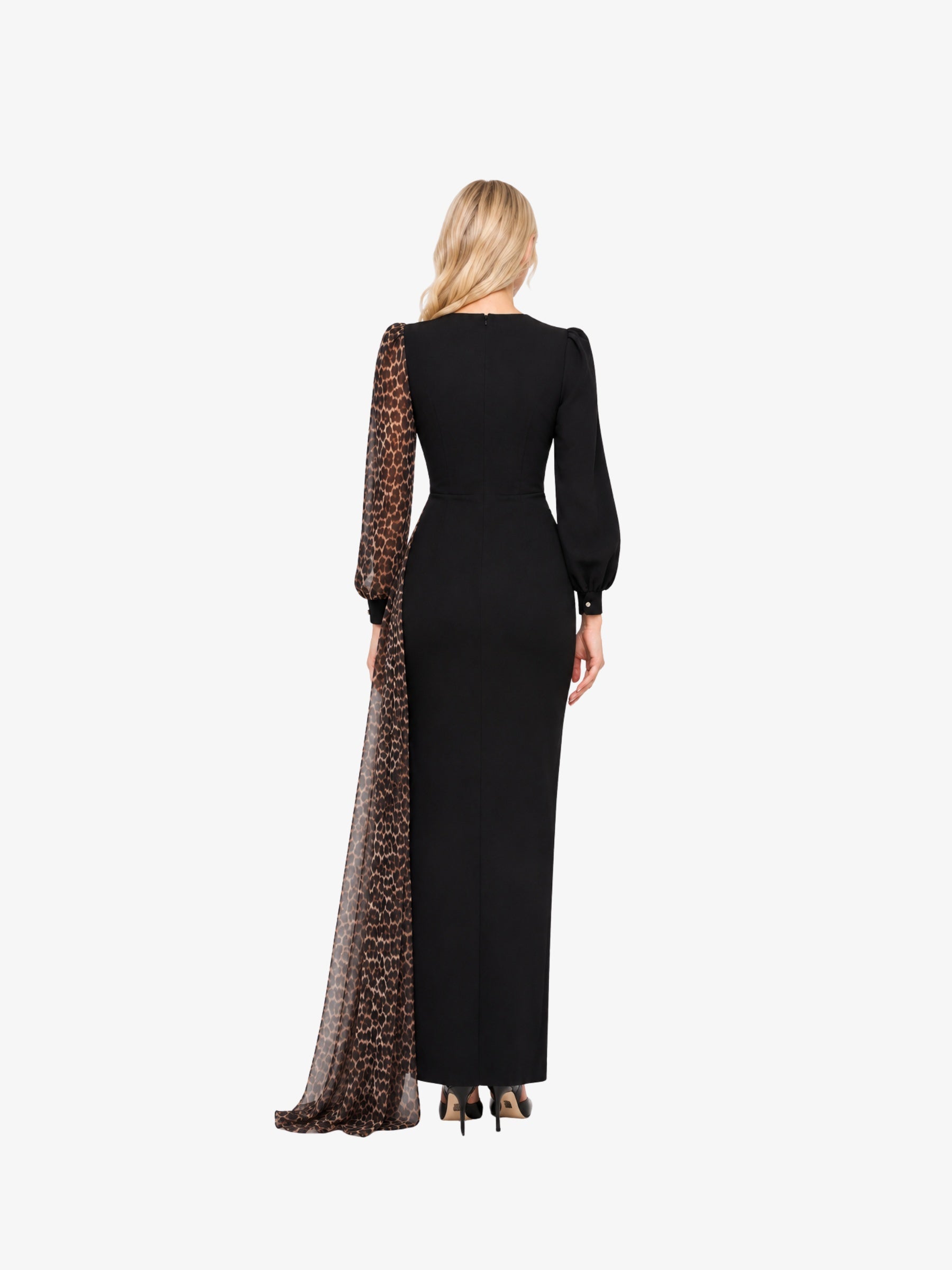 Rochie Midi “Leondina”, Negru