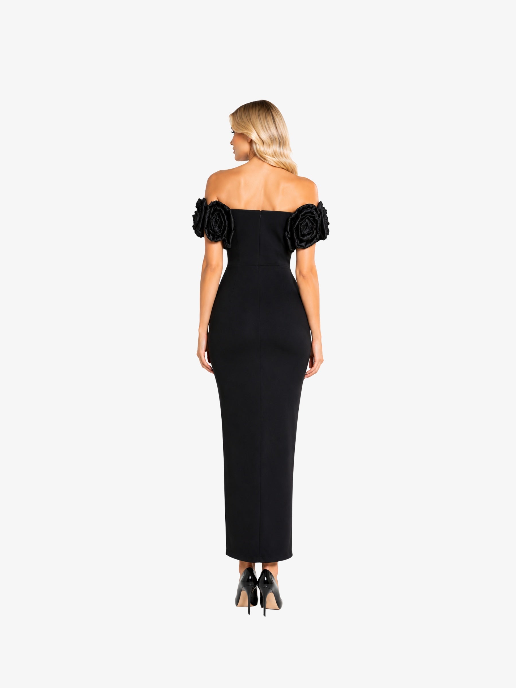 Rochie Scurta "Gretta", Negru