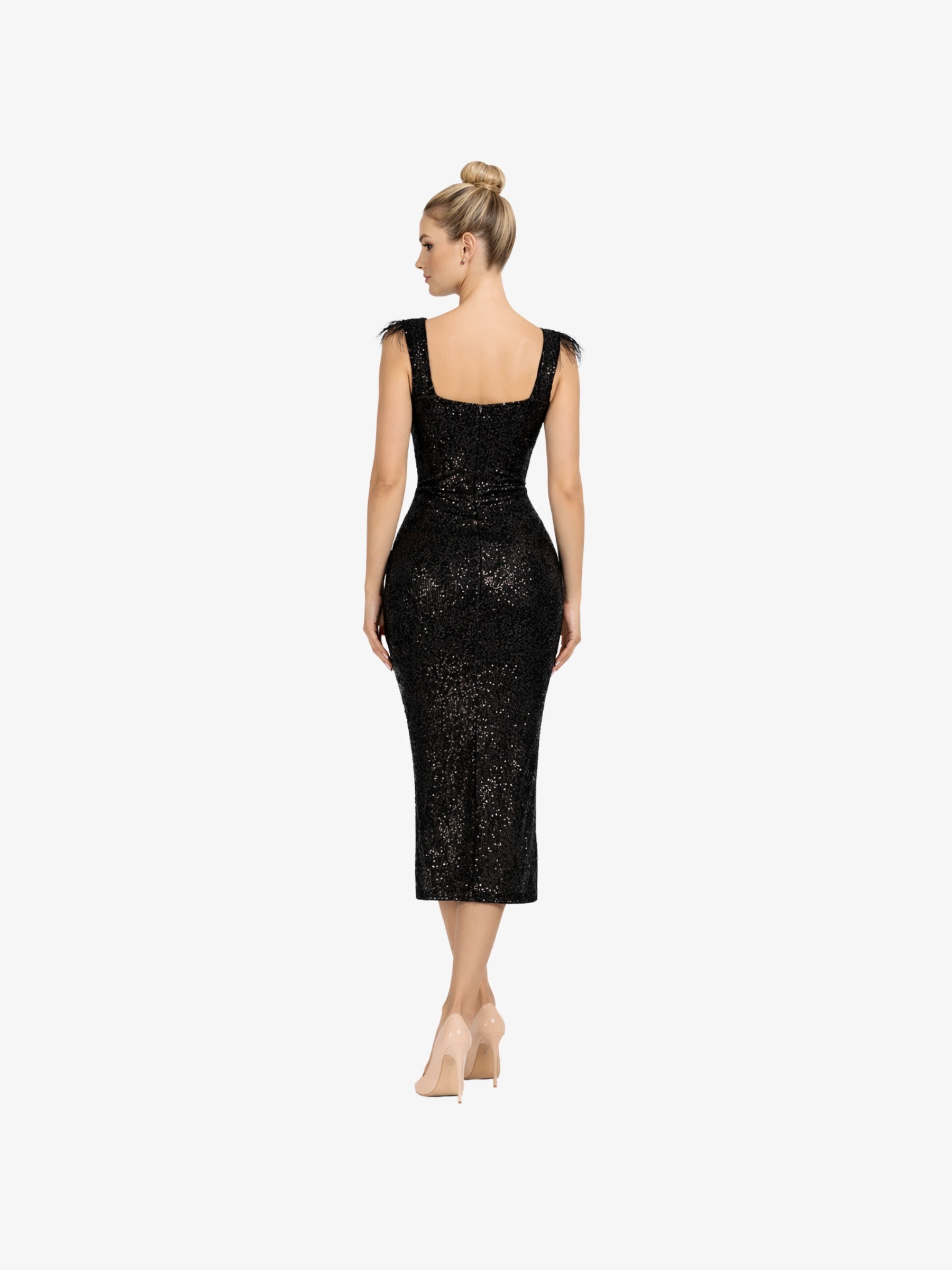 Rochie Scurta “Abbela”, Negru