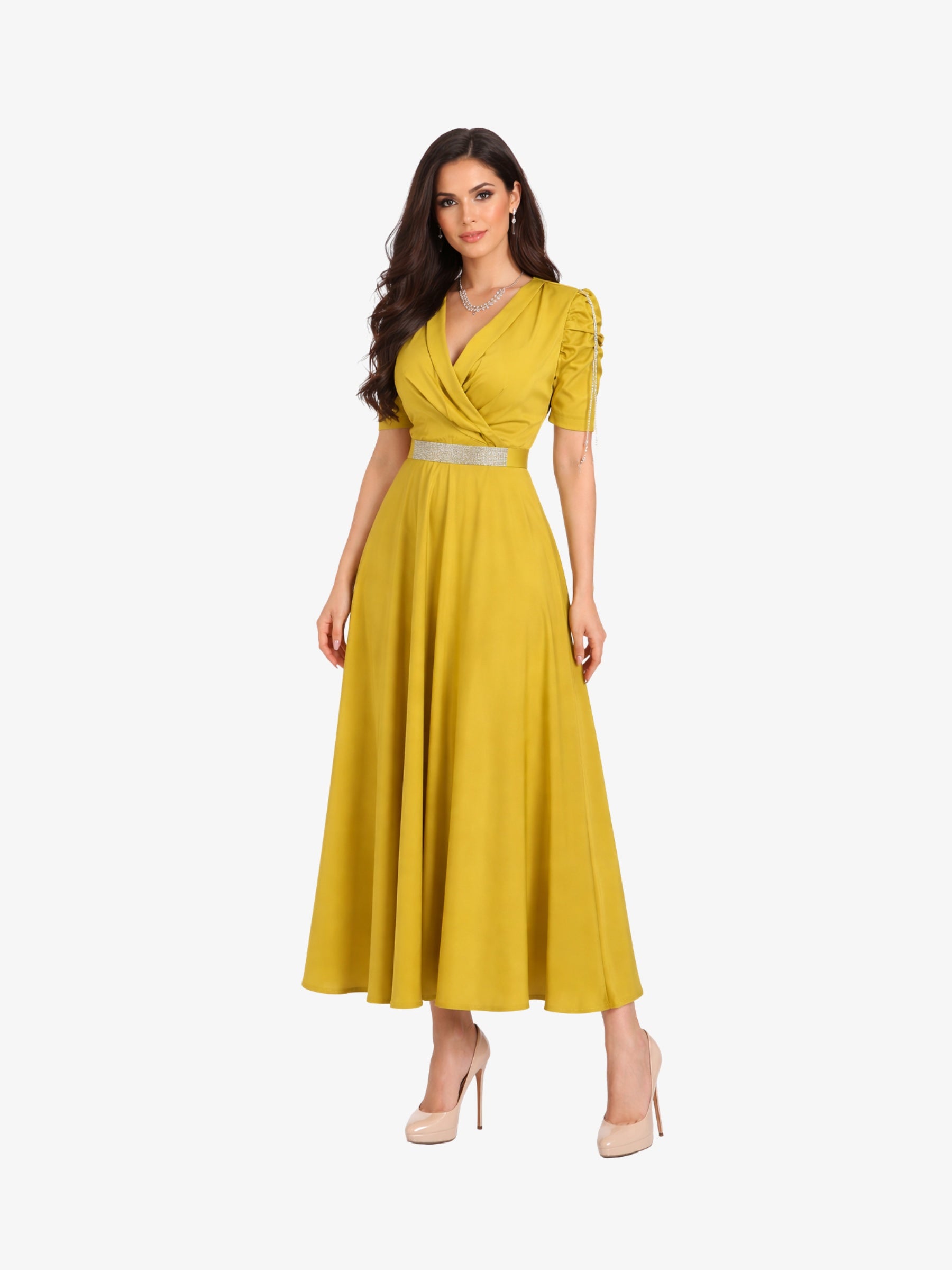 Rochie Midi “Olly”, Fistic