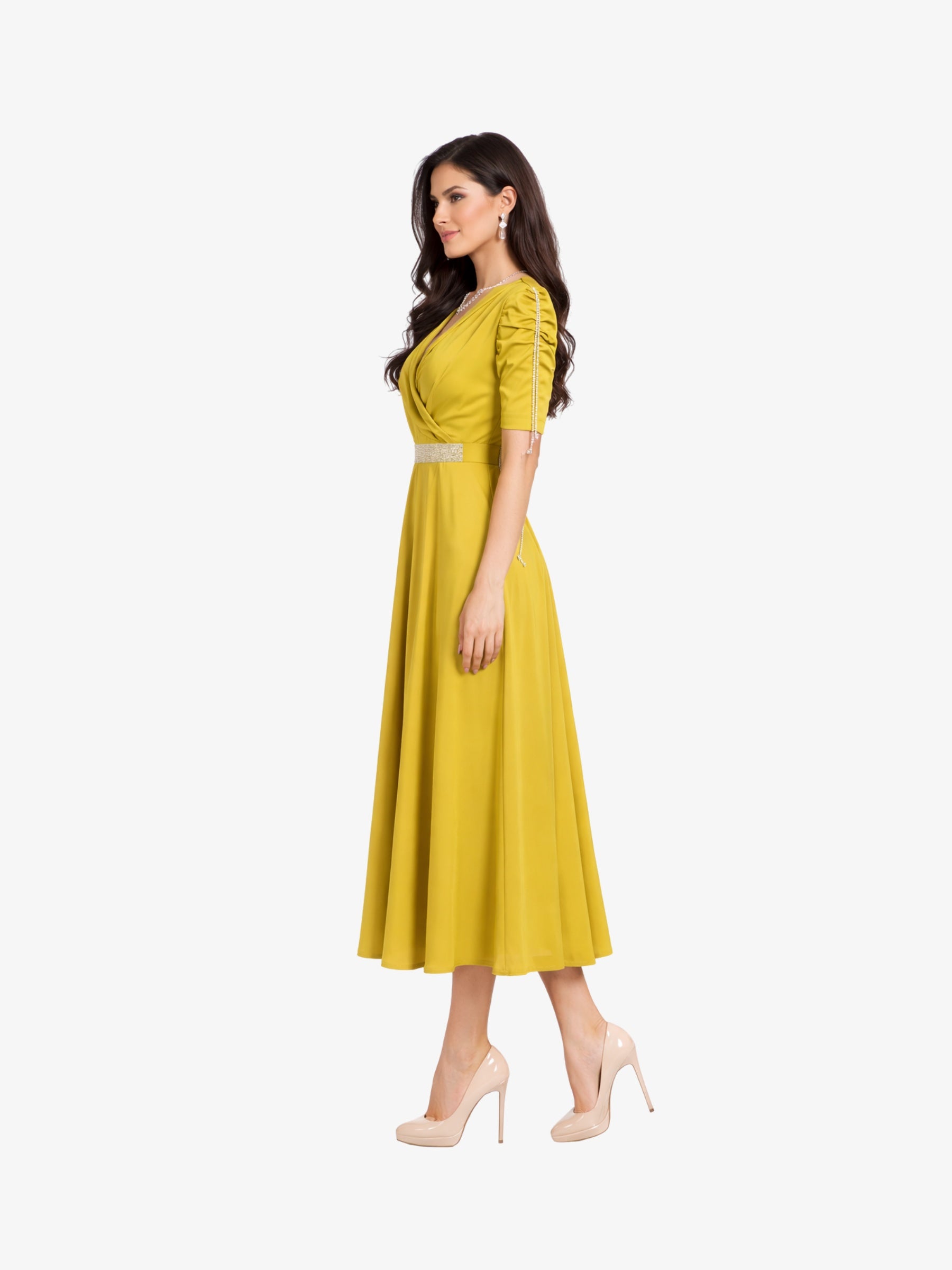 Rochie Midi “Olly”, Fistic