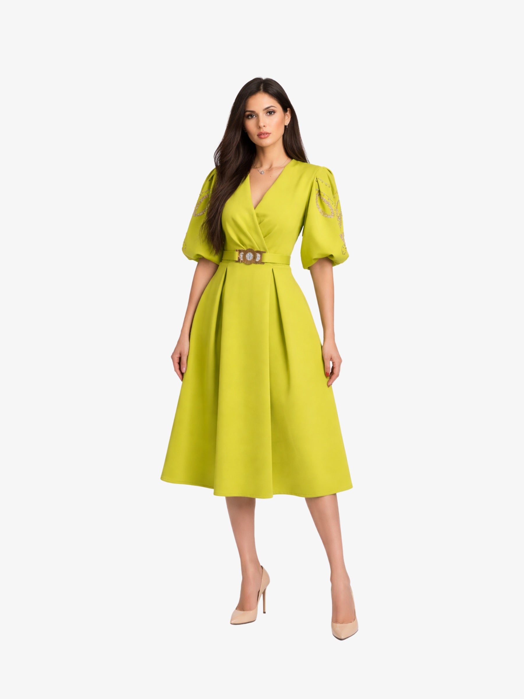 Rochie Midi “Danny”, Fistic