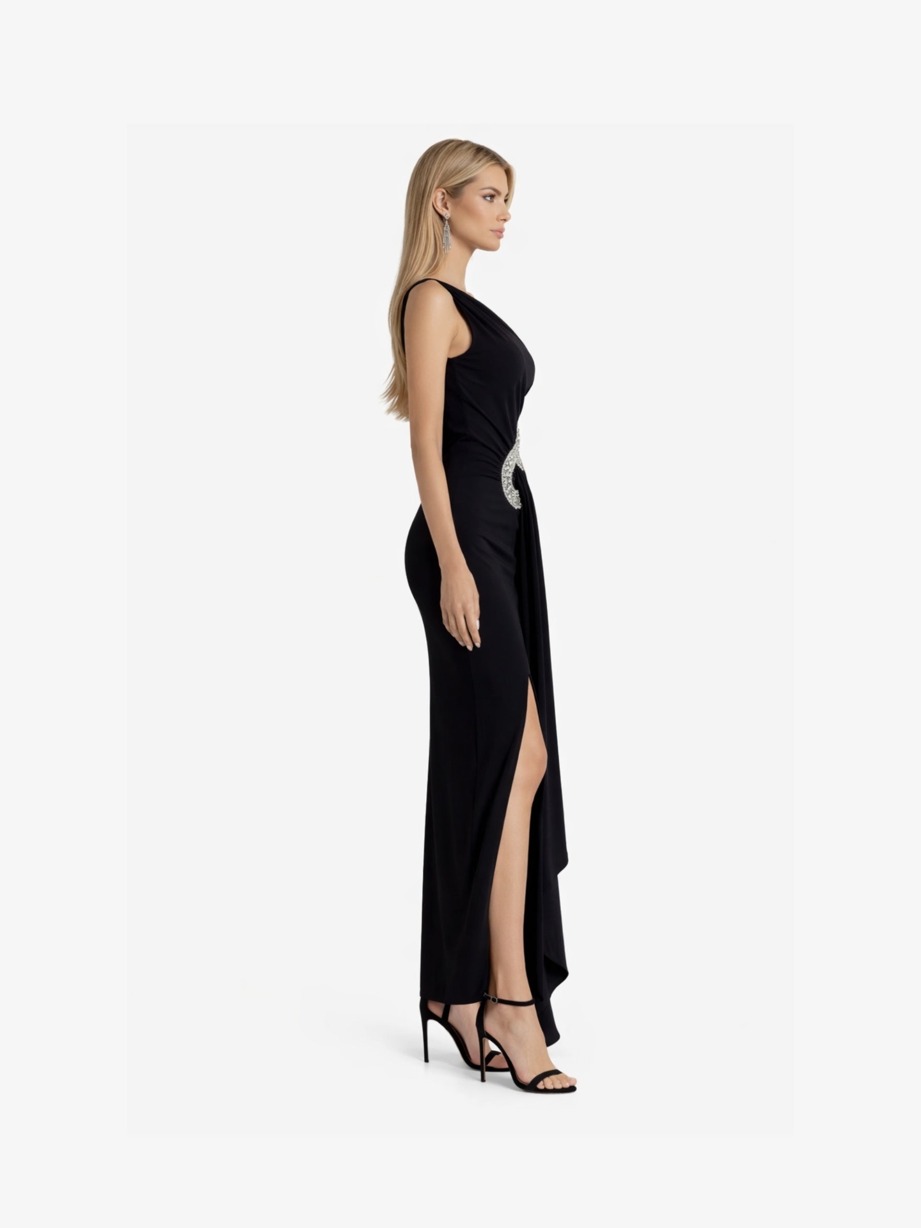 Rochie Midi “Milla”, Negru
