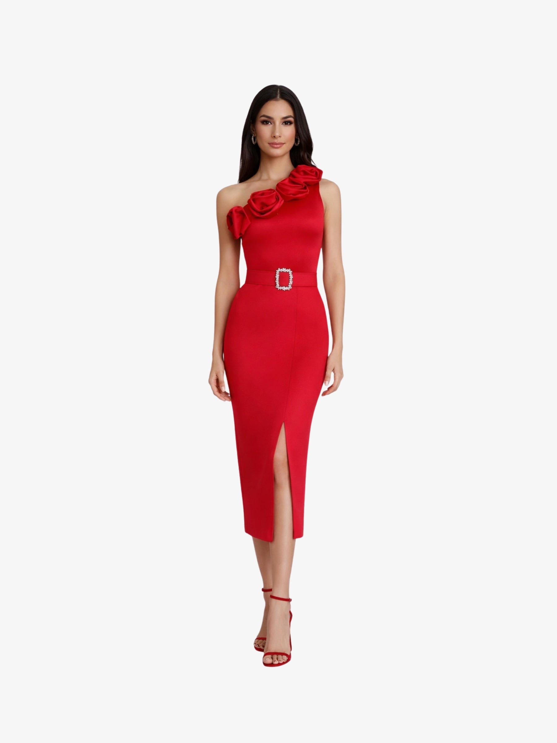 Rochie Lunga "Kinzy", Rosie