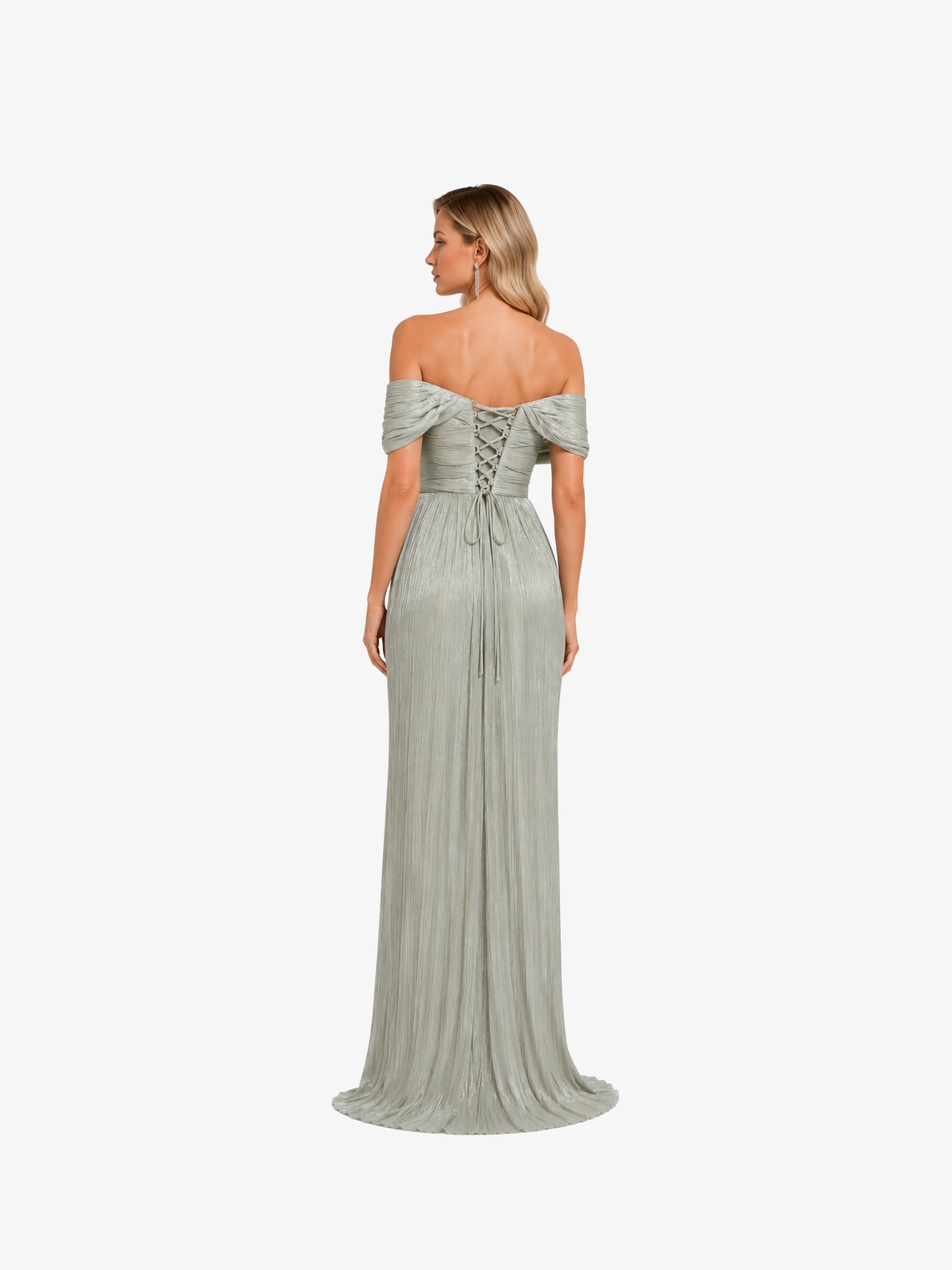 Rochie Eleganta “Azzura”, Verde Menta