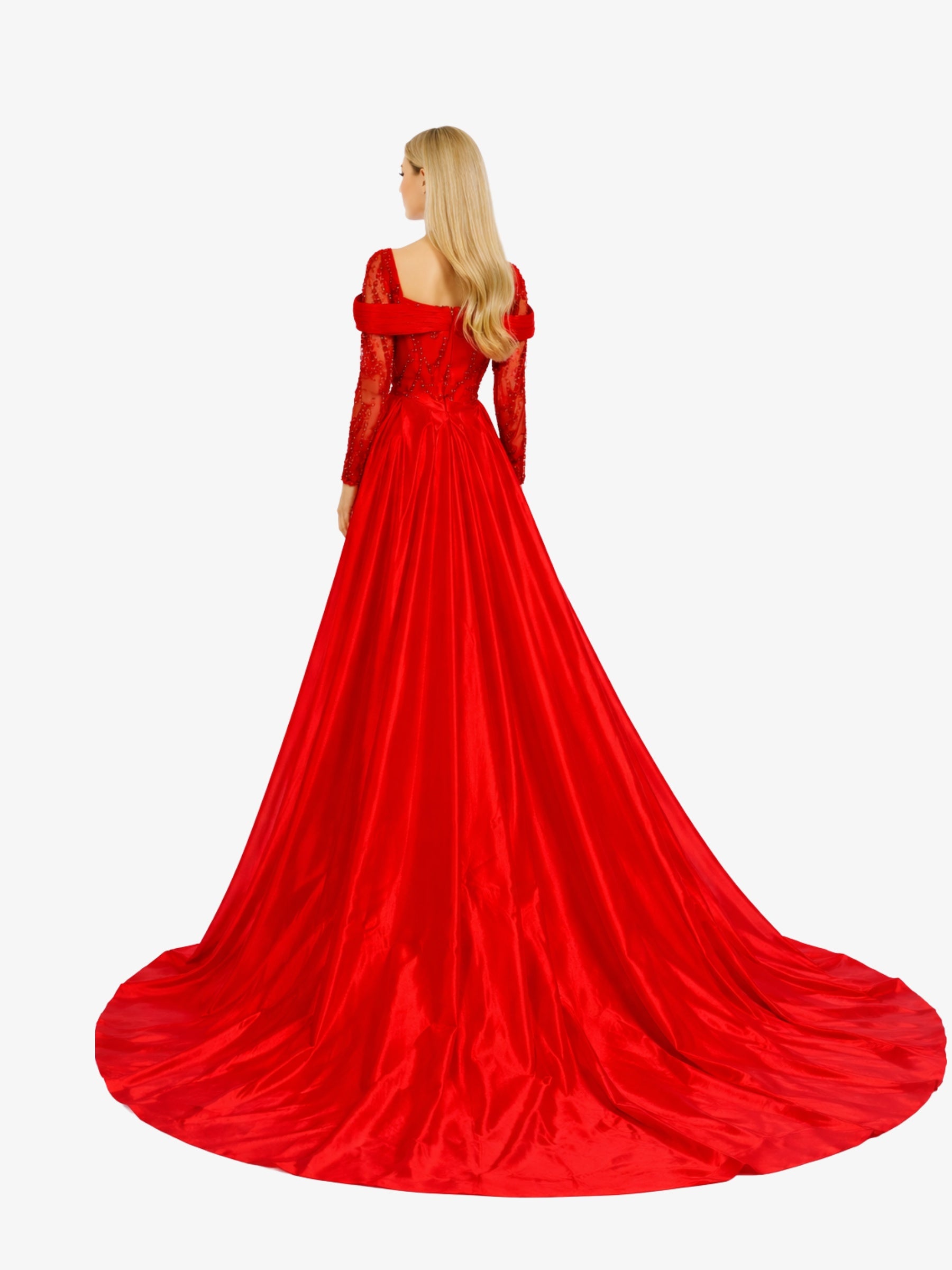 Rochie Lunga "Demetra", Rosie