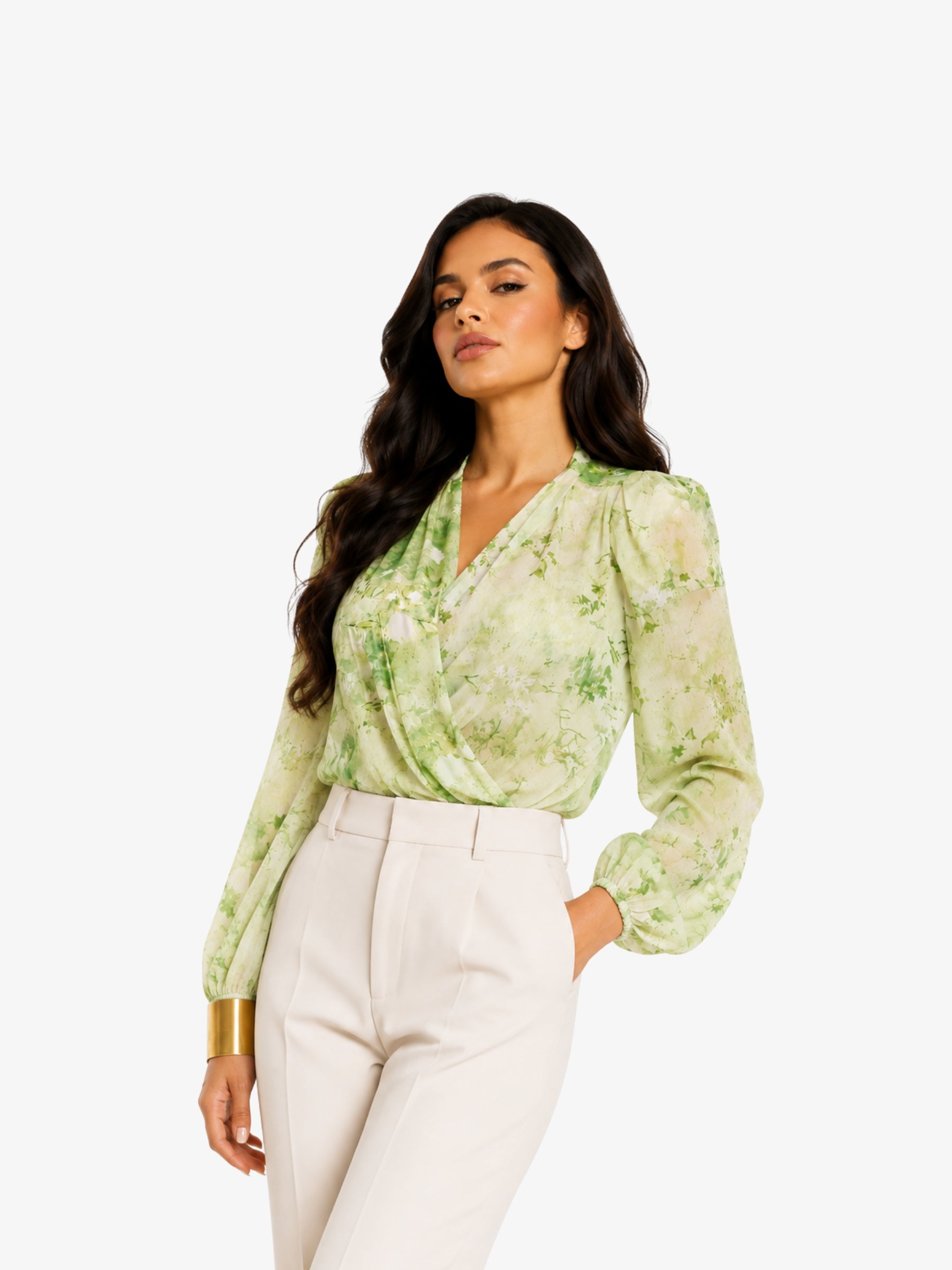 Camasa Eleganta “Denia”, Verde