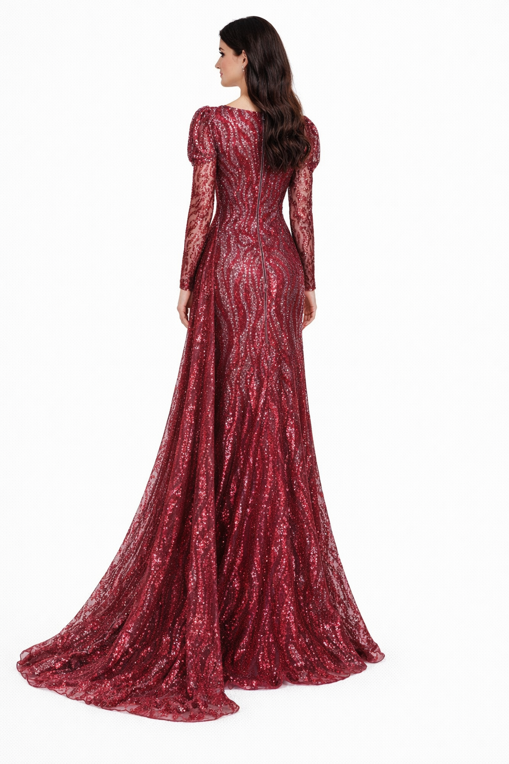 Rochie Lunga “Rosalia”, Rosu